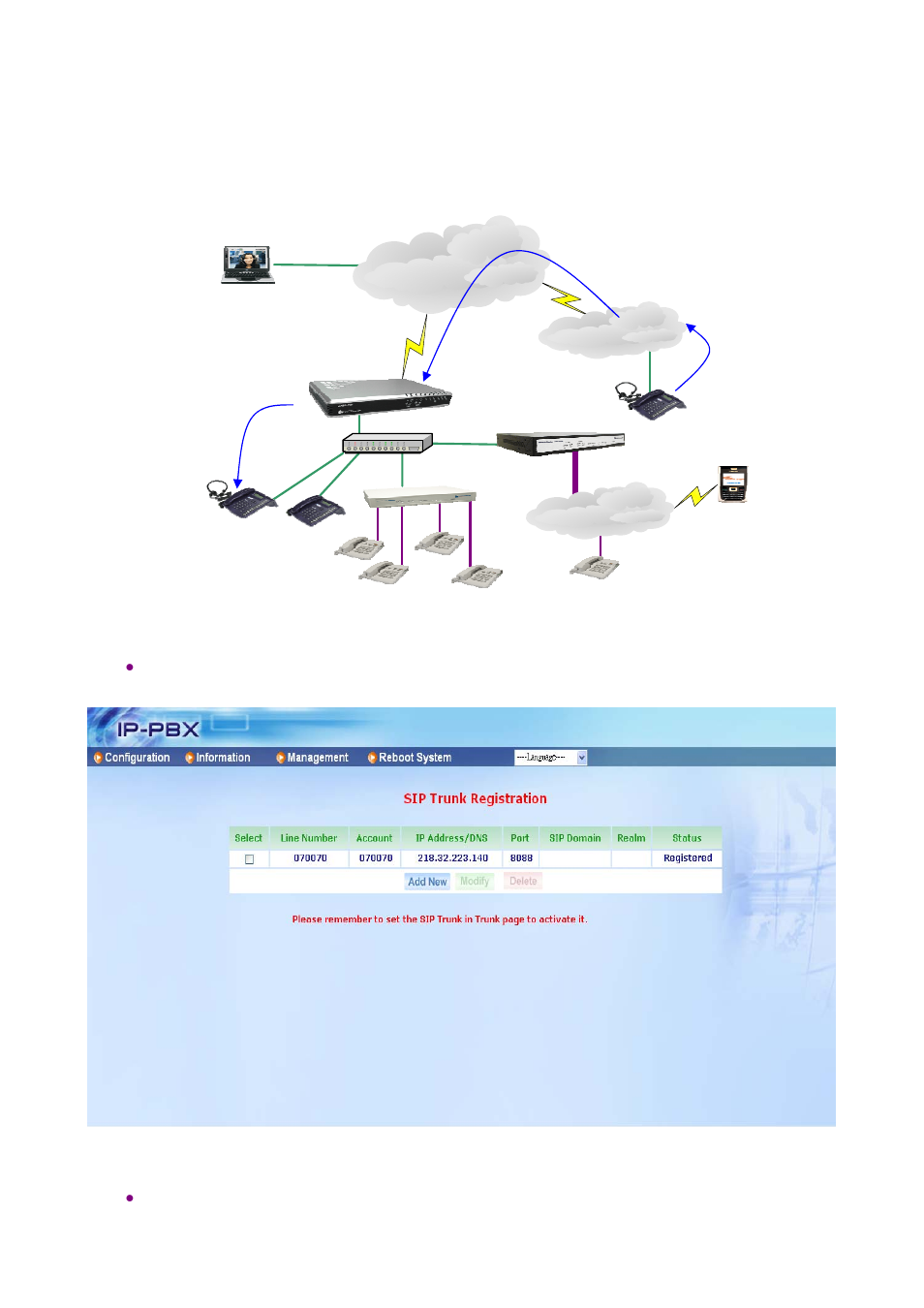 Step2: set incoming call rule | Welltech ePBX-100A-128 User Manual | Page 105 / 124