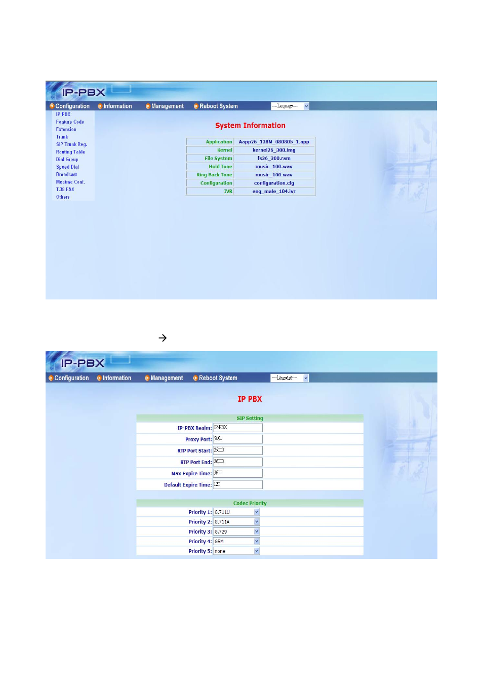 1 configuration, 1 ip pbx | Welltech ePBX-100A-128 User Manual | Page 21 / 124