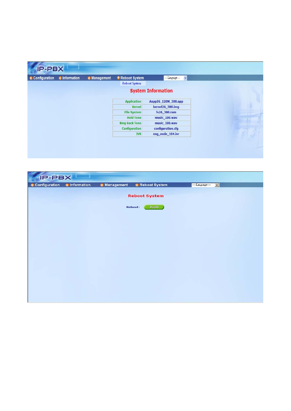 4 reboot system | Welltech ePBX-100A-128 User Manual | Page 65 / 124