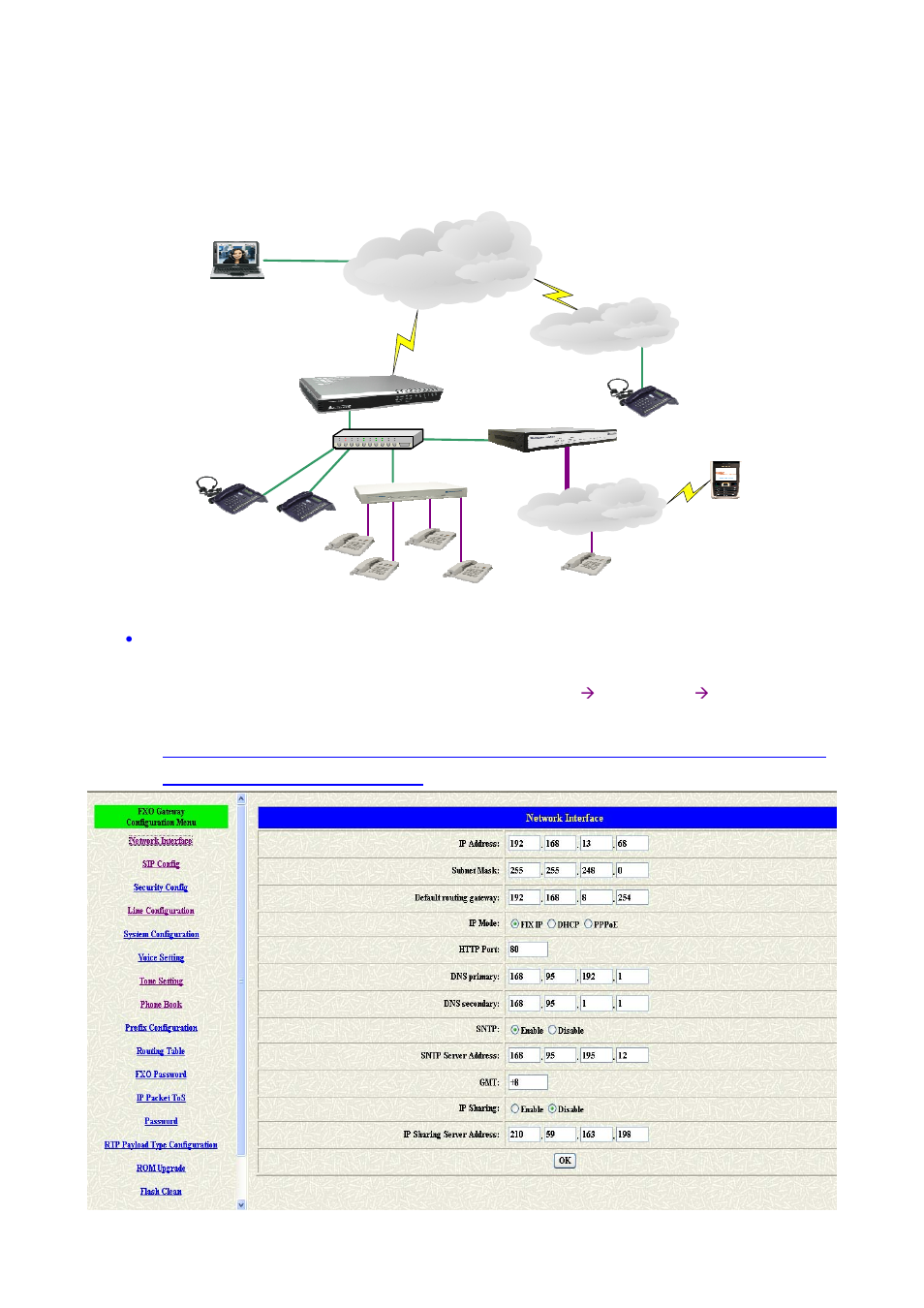 Step1: setup network for 3804a | Welltech ePBX-100A-128 User Manual | Page 92 / 124