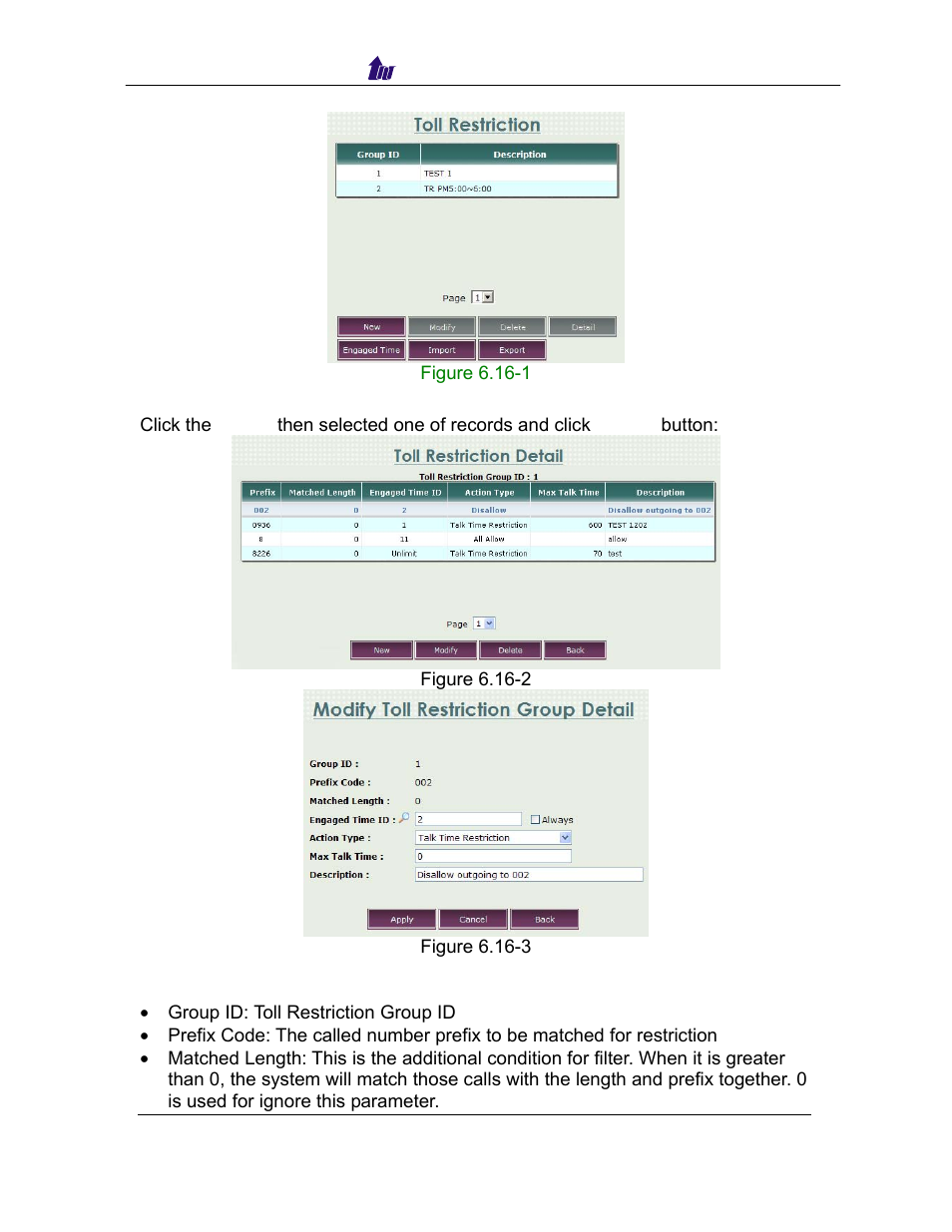 Welltech SIPPBX 6200 V.3.1.0 User Manual | Page 103 / 225