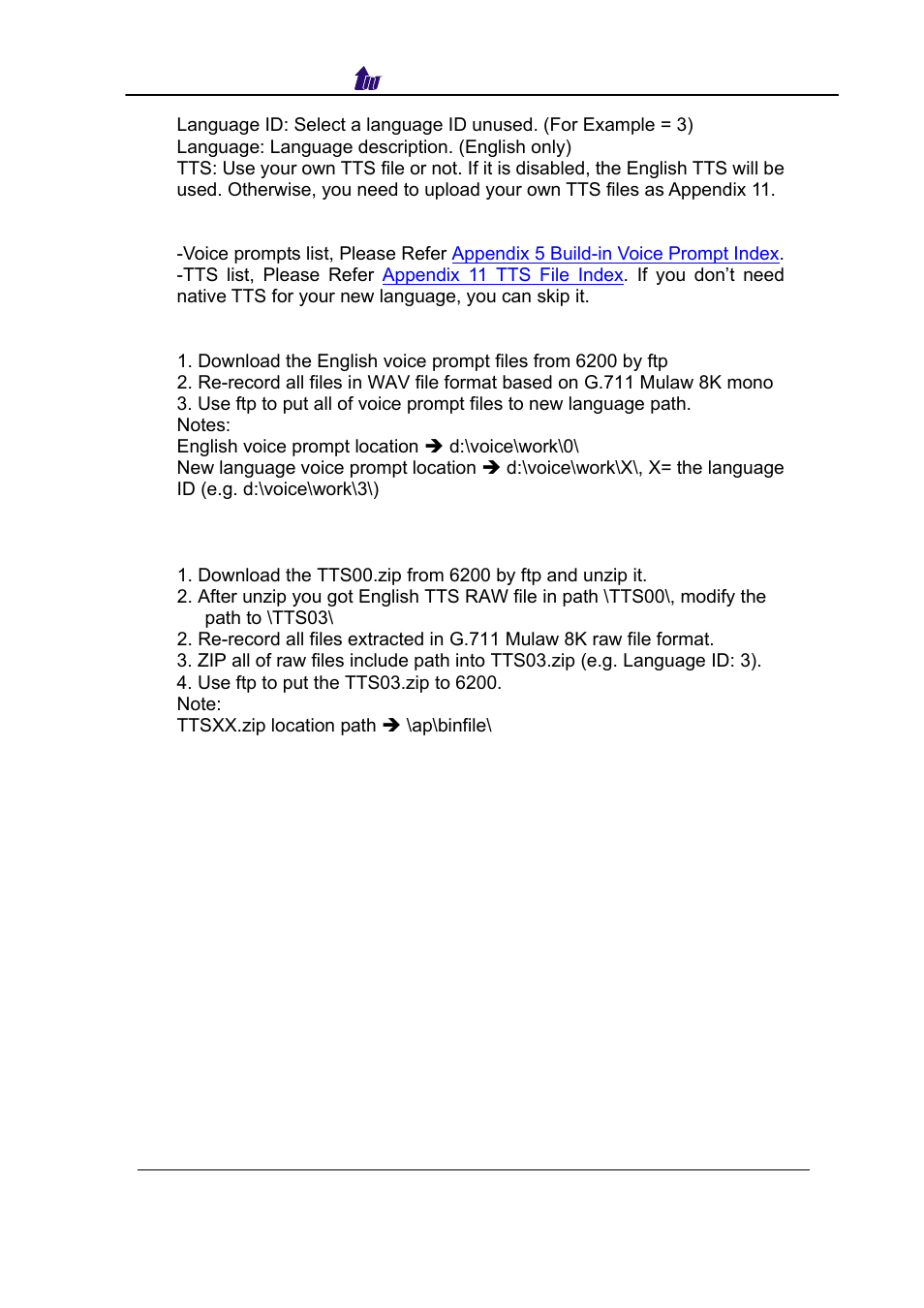 Welltech SIPPBX 6200 V.3.1.0 User Manual | Page 213 / 225