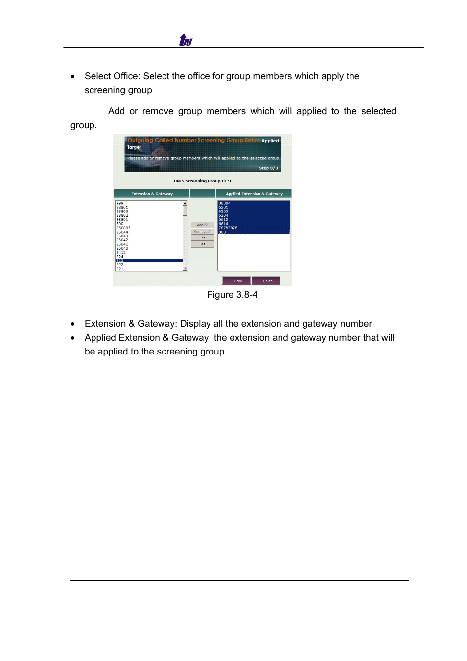 Welltech SIPPBX 6200 V.3.1.0 User Manual | Page 39 / 225