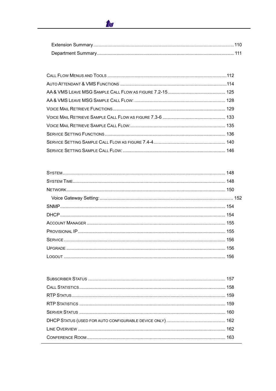 Welltech SIPPBX 6200 V.3.1.0 User Manual | Page 4 / 225