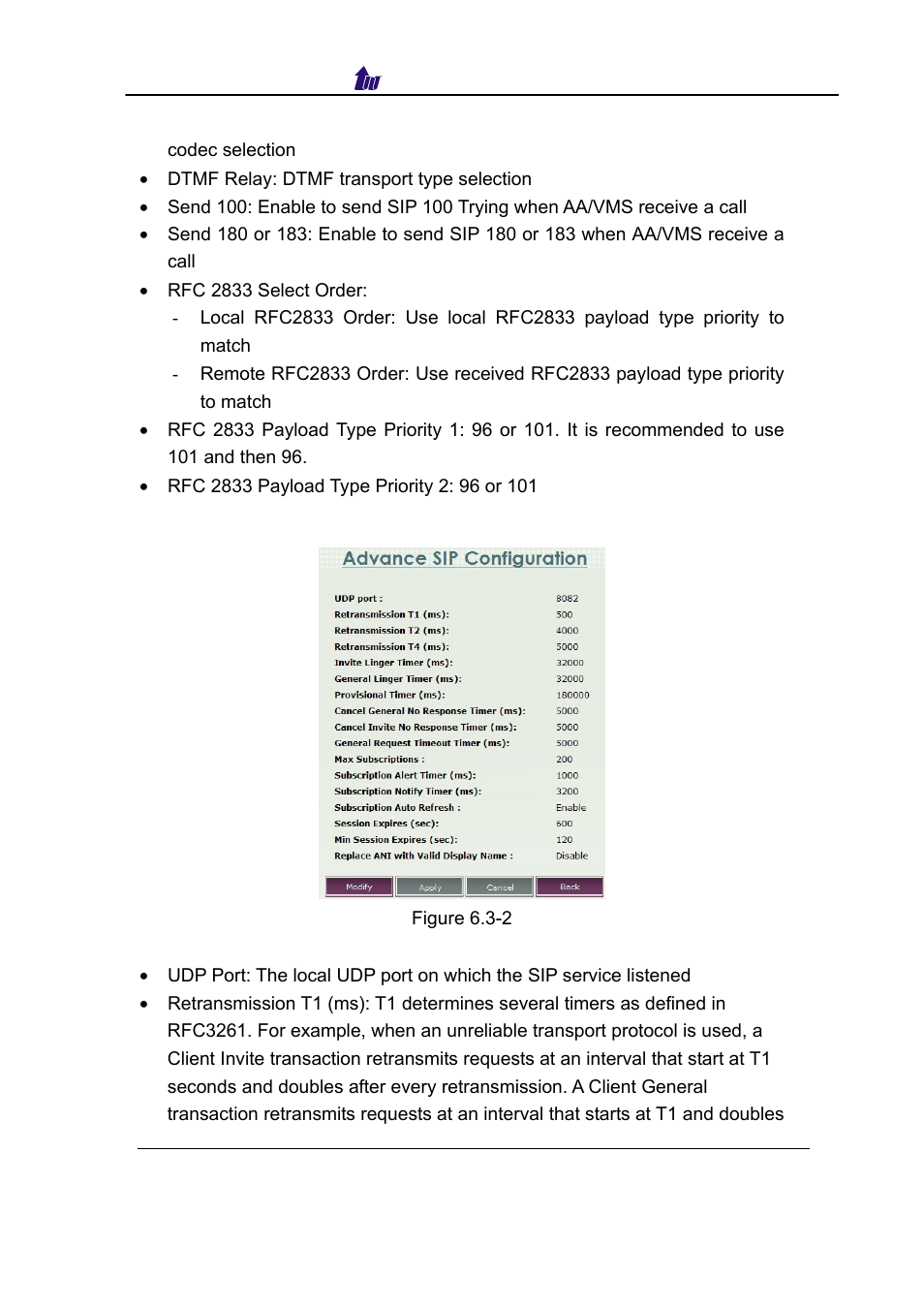 Advance | Welltech SIPPBX 6200 V.3.1.0 User Manual | Page 68 / 225