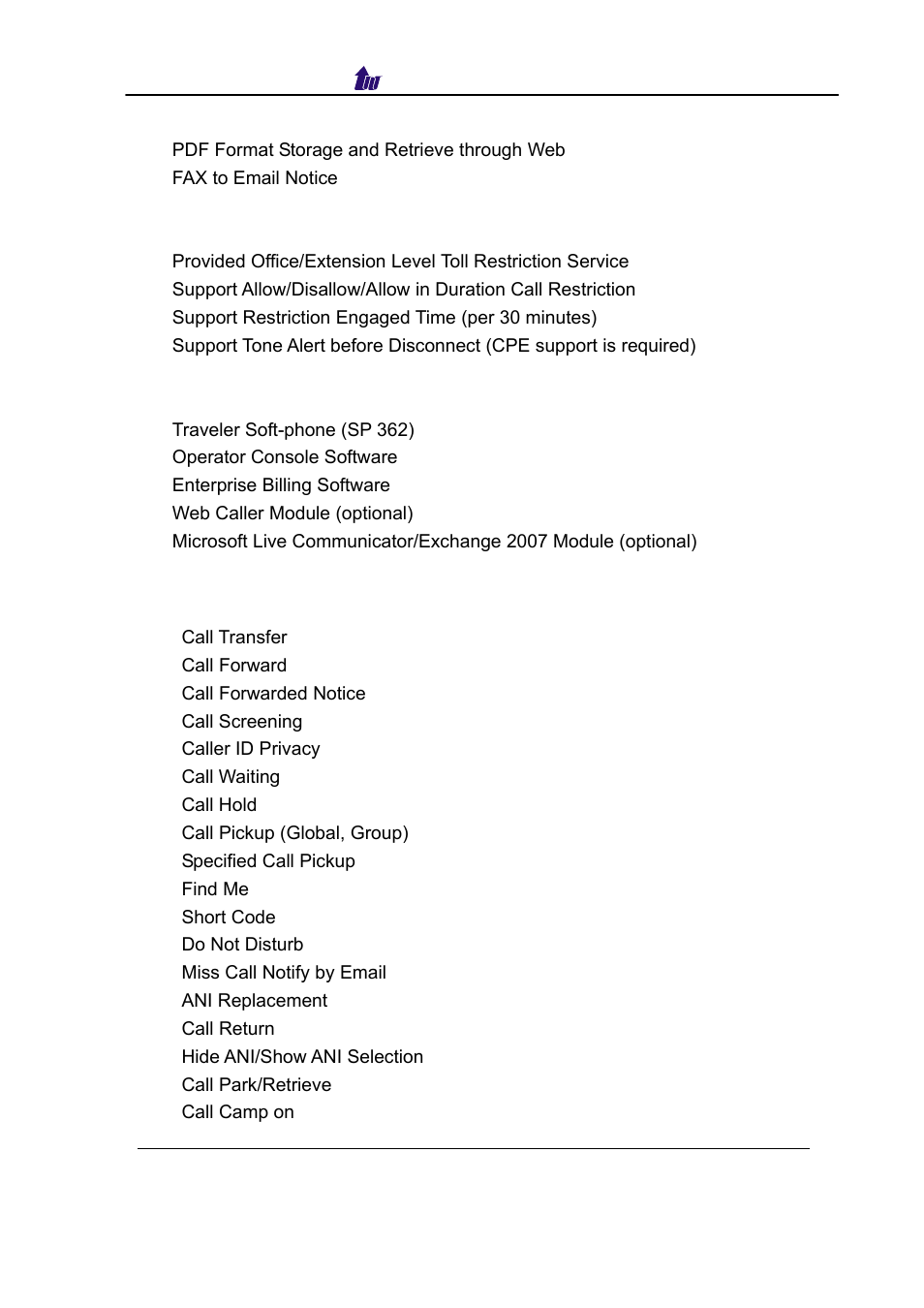Welltech SIPPBX 6200 V.3.1.0 User Manual | Page 8 / 225