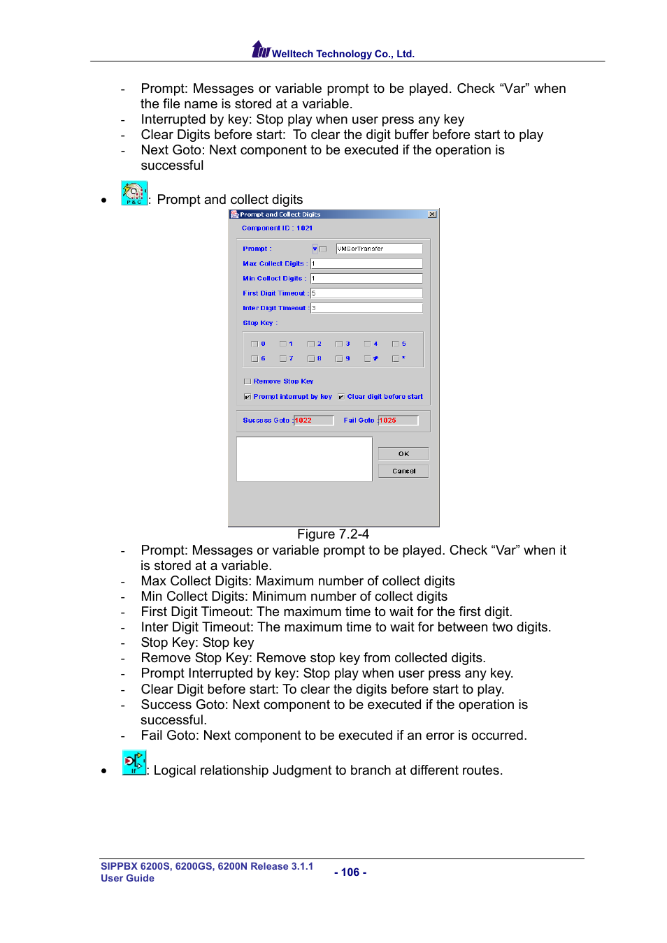 Welltech SIPPBX 6200 V.3.1.1 User Manual | Page 106 / 214