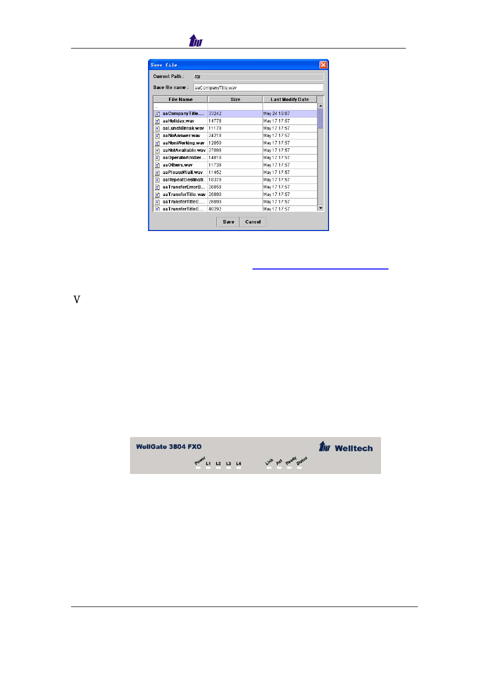 Device settings, Wellgate 3804 configuration | Welltech SIPPBX 6200 V.1.0 Quick Start User Manual | Page 13 / 43