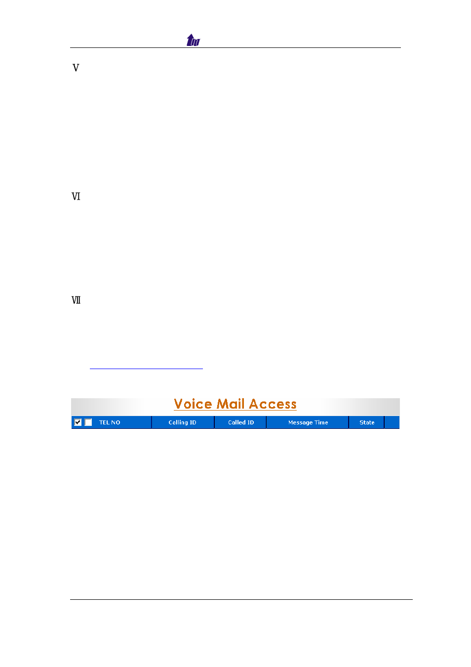 Vms test: retrieve voice message by phone, Vms test: retrieve voice message by web | Welltech SIPPBX 6200 V.1.0 Quick Start User Manual | Page 28 / 43