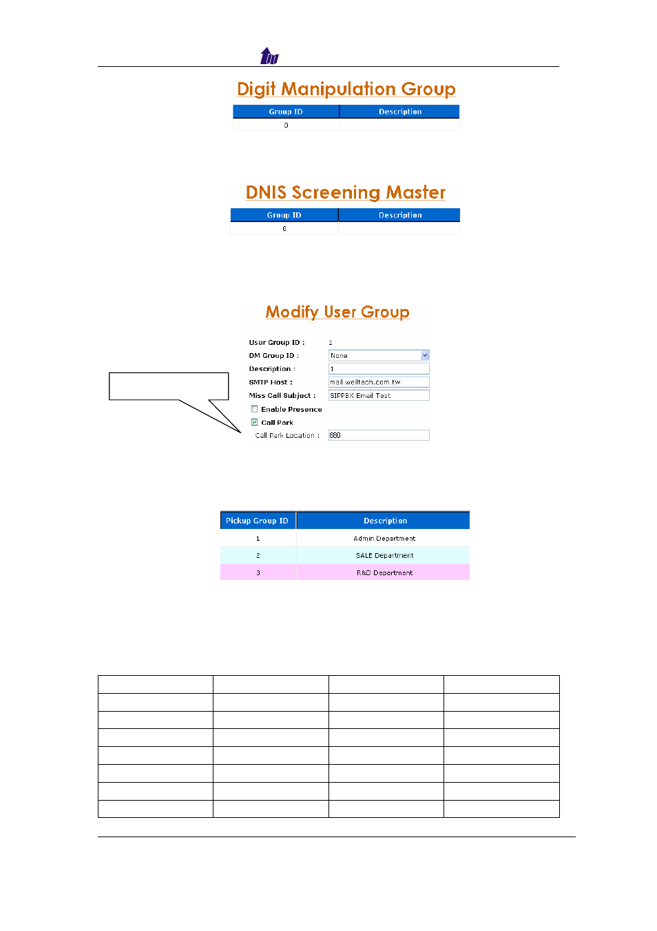 Subscriber | Welltech SIPPBX 6200 V.x.2 Quick Start User Manual | Page 11 / 41