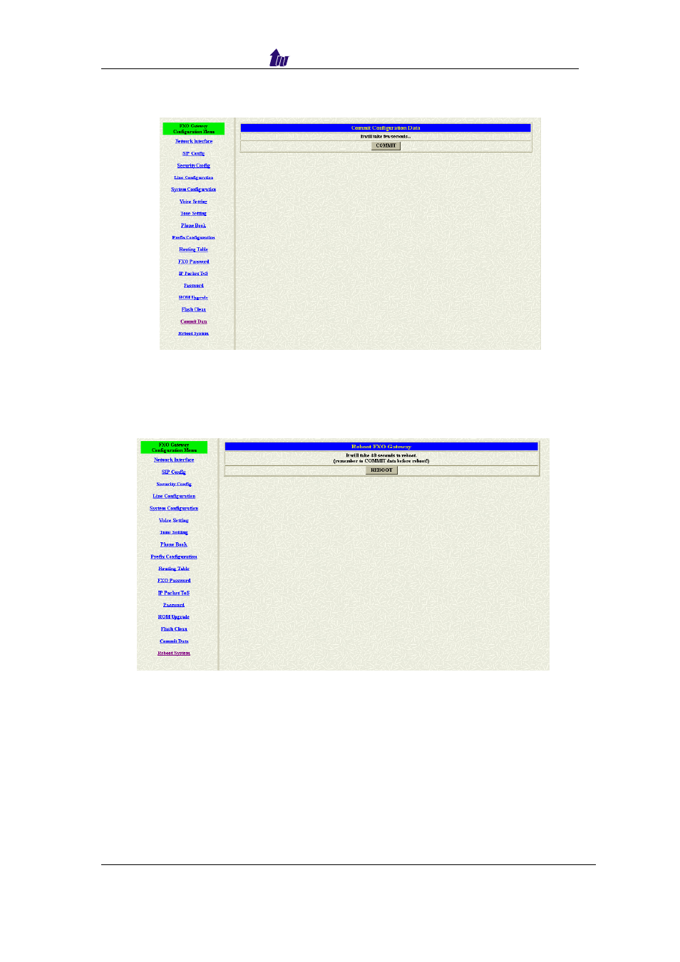 Wellgate 3504 configuration | Welltech SIPPBX 6200 V.x.2 Quick Start User Manual | Page 20 / 41