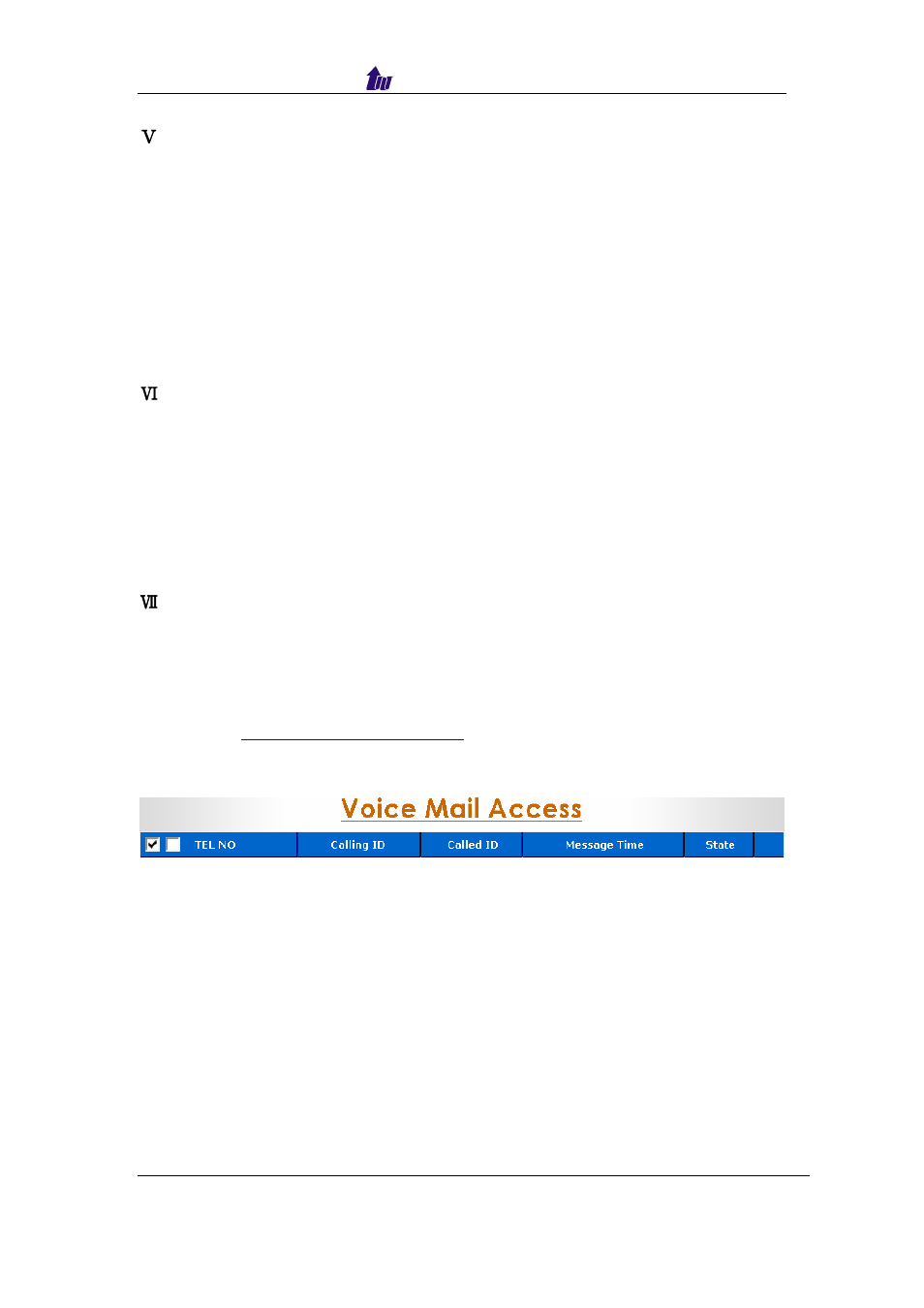 Vms test: retrieve voice message by phone, Vms test: retrieve voice message by web | Welltech SIPPBX 6200 V.x.2 Quick Start User Manual | Page 29 / 41