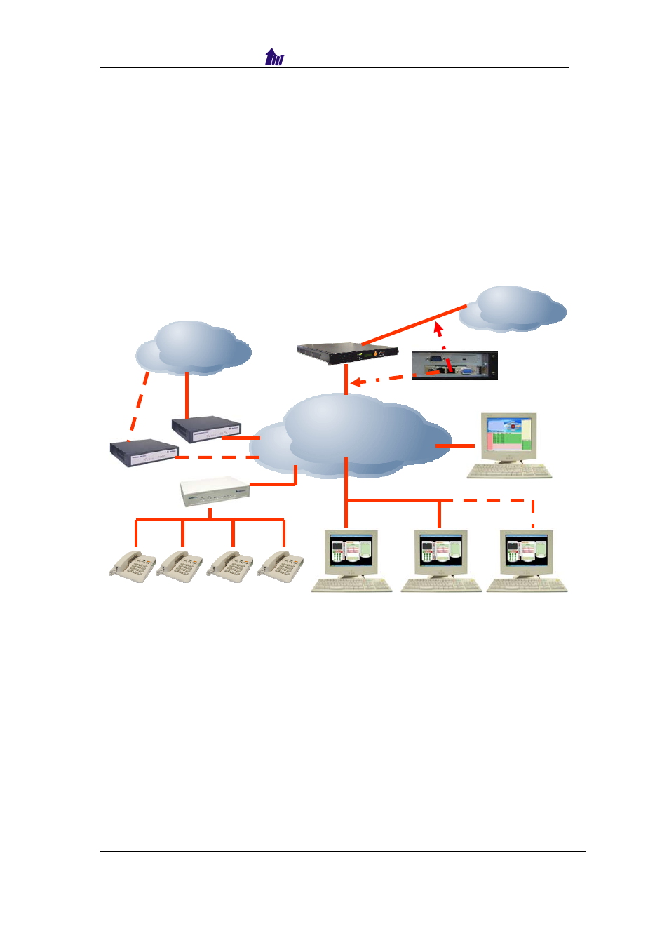 Voice gateway mode | Welltech SIPPBX 6200 V.x.2 Quick Start User Manual | Page 5 / 41