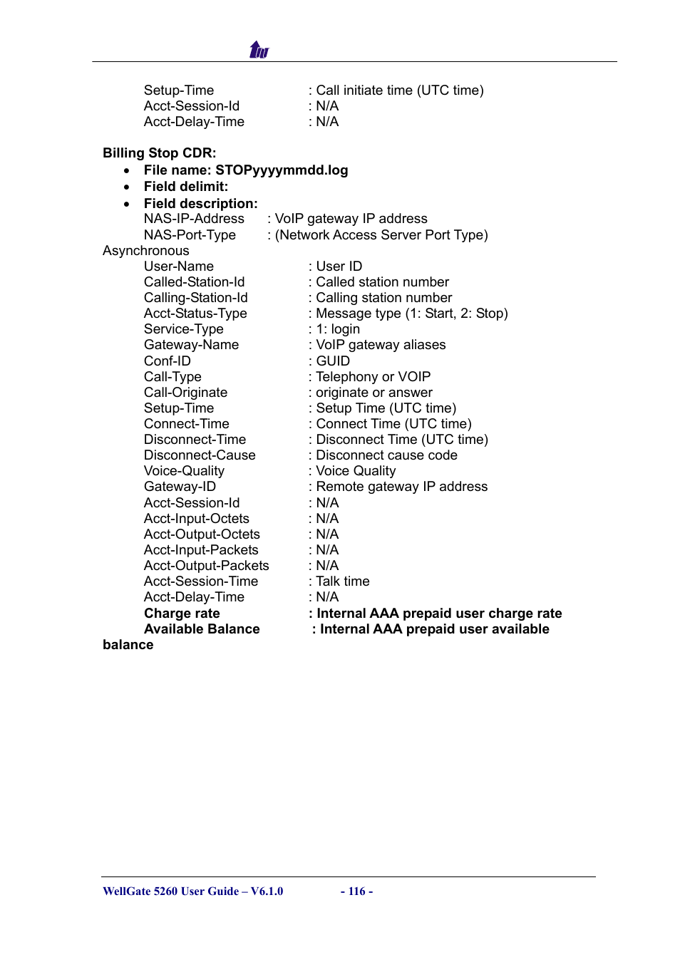 Welltech WG5260 V.6.1 User Manual | Page 116 / 136