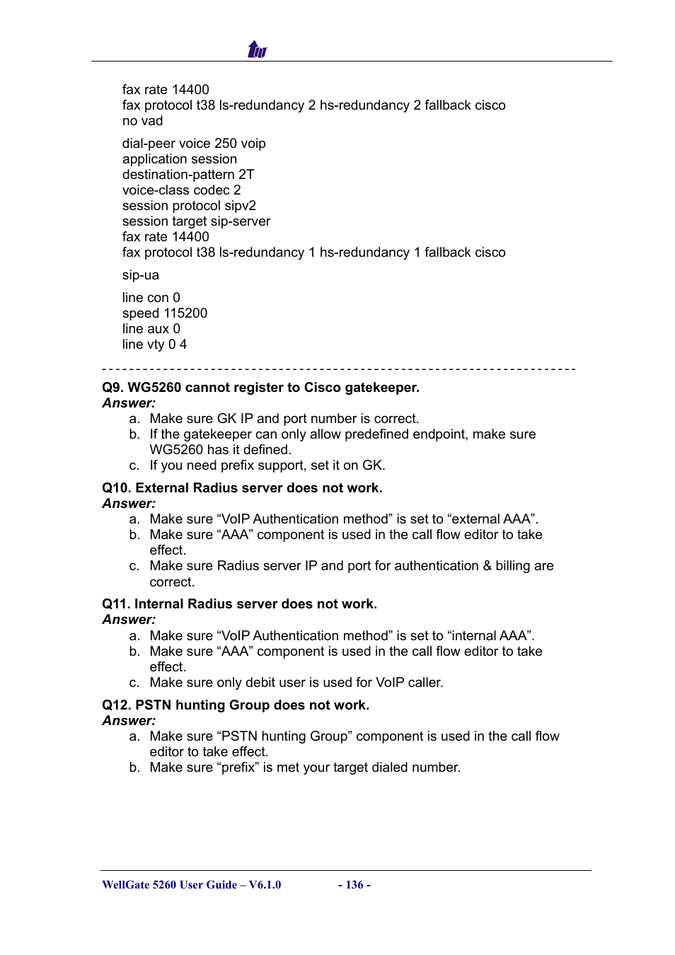 Welltech WG5260 V.6.1 User Manual | Page 136 / 136