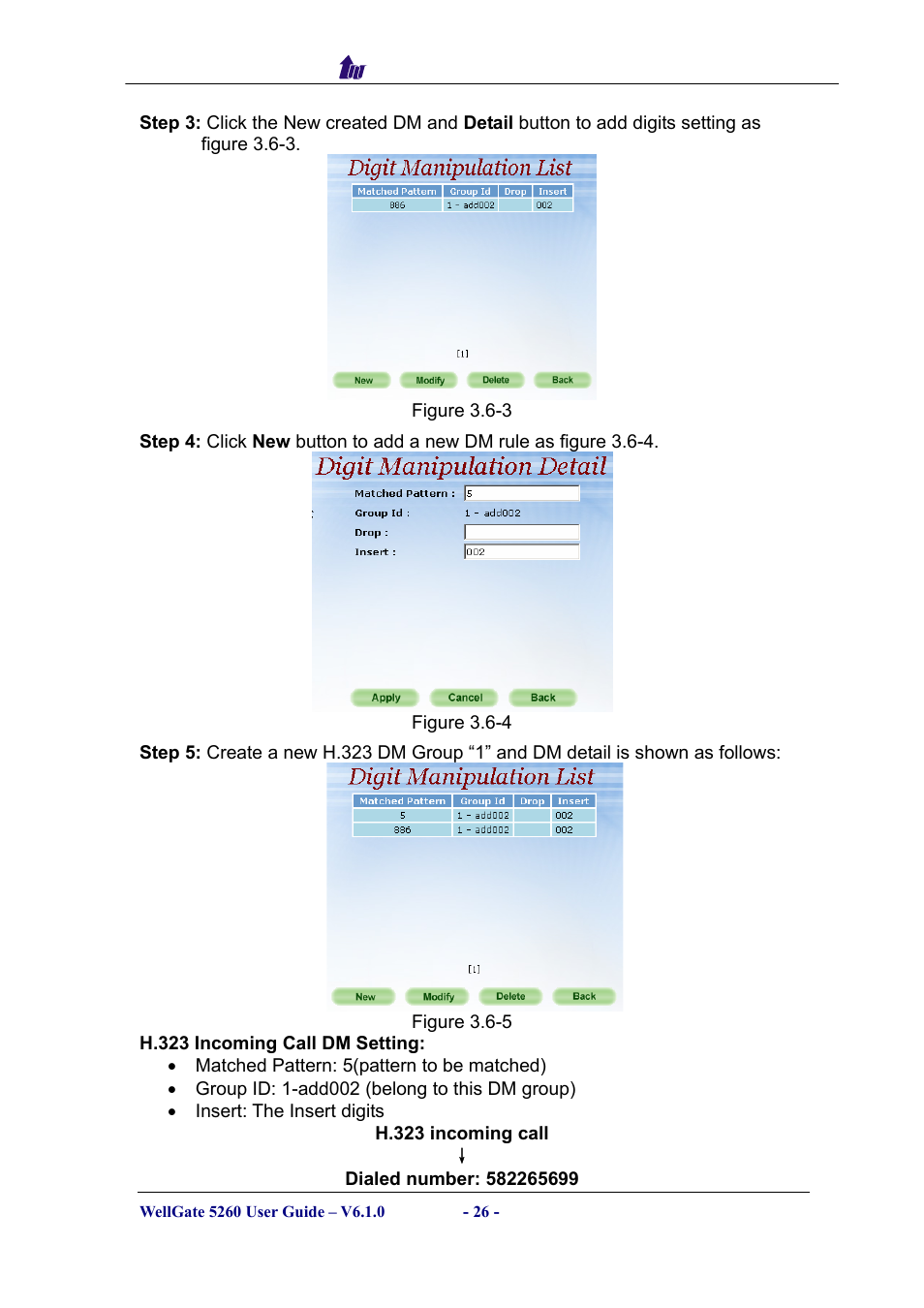 Welltech WG5260 V.6.1 User Manual | Page 26 / 136