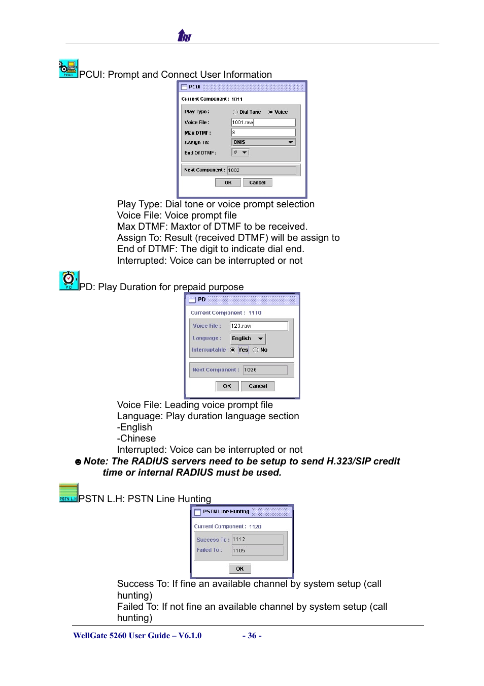 Welltech WG5260 V.6.1 User Manual | Page 36 / 136