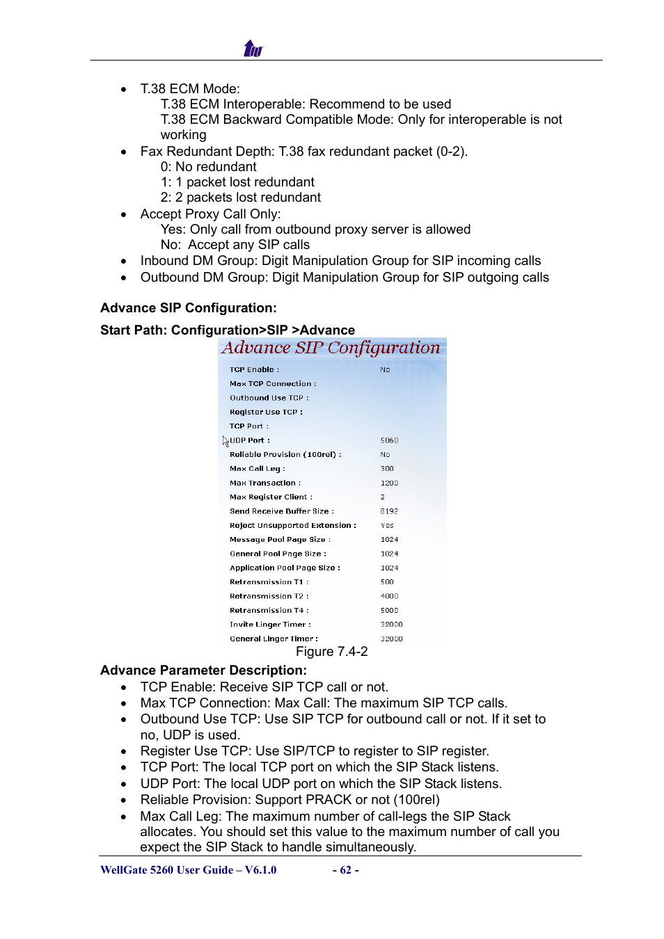 Welltech WG5260 V.6.1 User Manual | Page 62 / 136