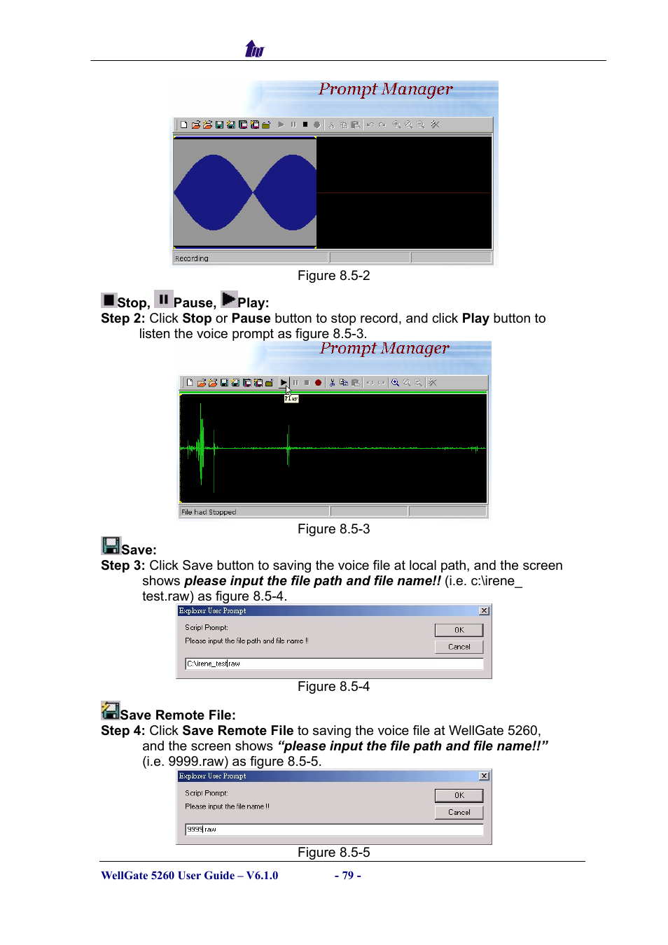 Welltech WG5260 V.6.1 User Manual | Page 79 / 136