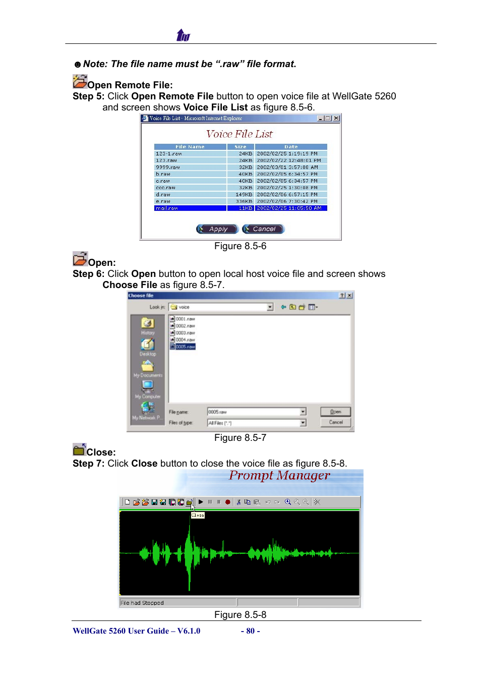 Welltech WG5260 V.6.1 User Manual | Page 80 / 136