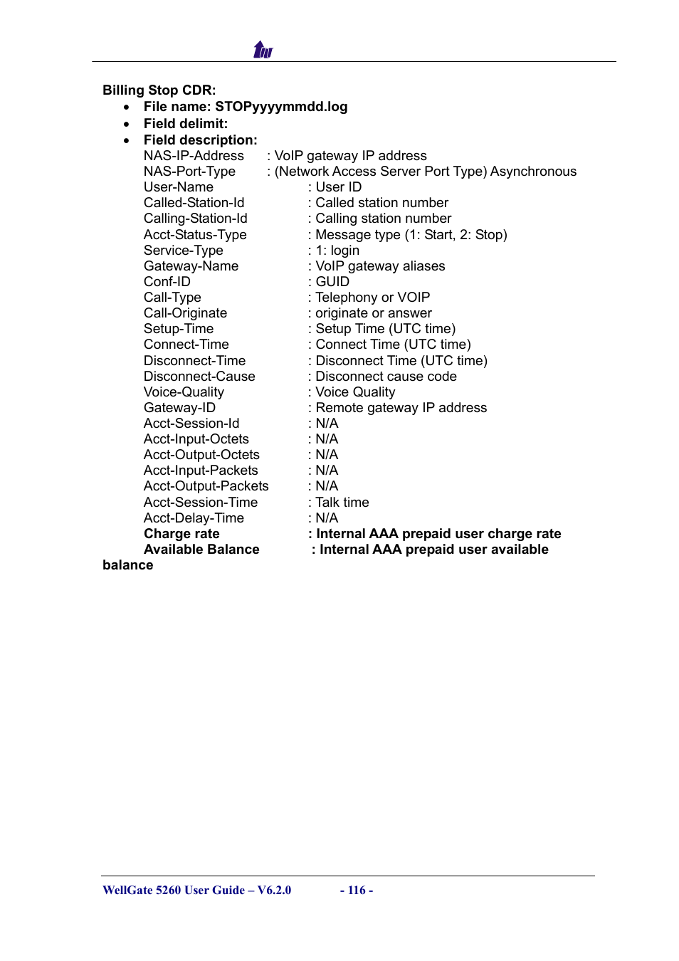 Welltech WG5260 V.6.2 User Manual | Page 116 / 137