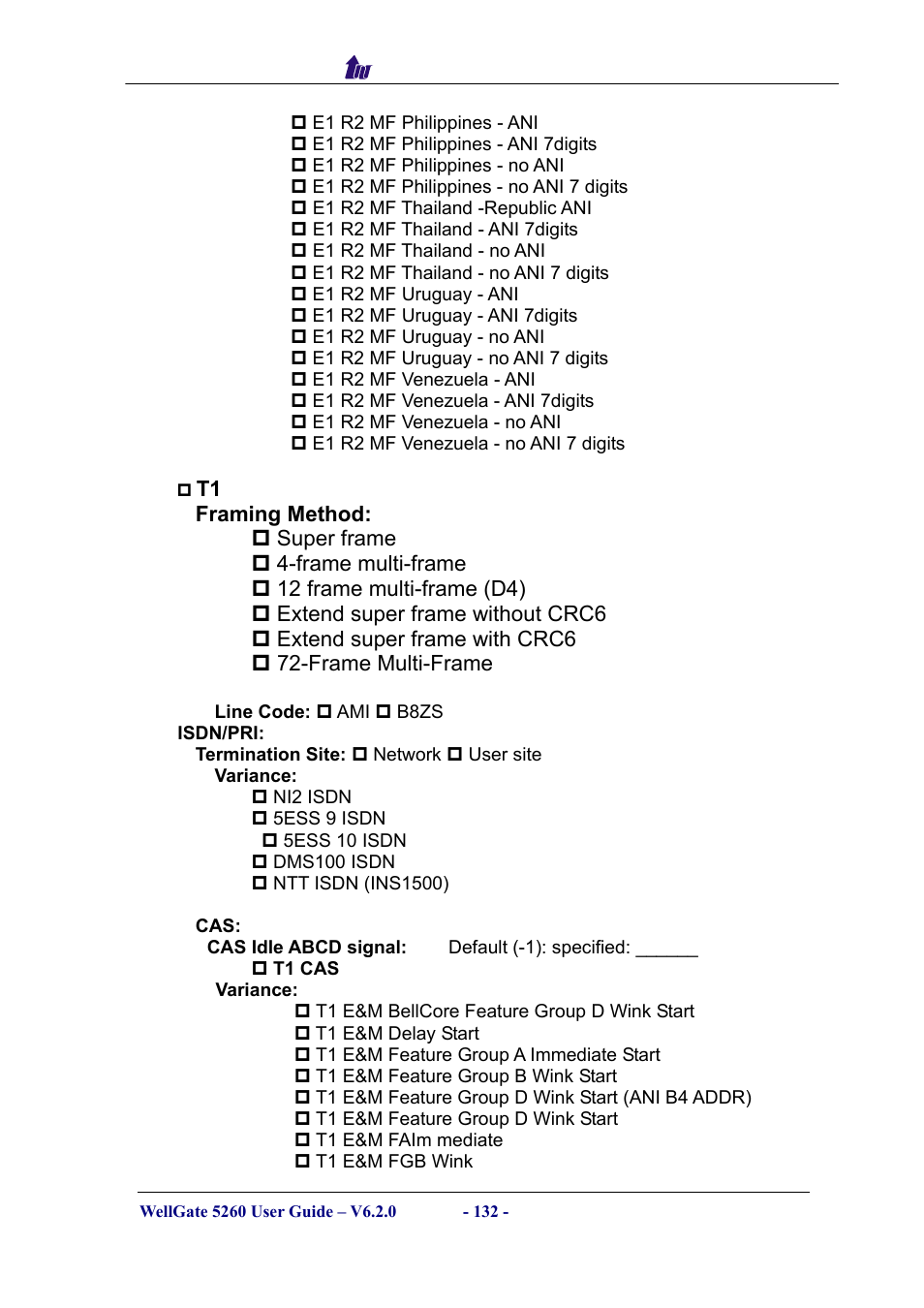 Welltech WG5260 V.6.2 User Manual | Page 132 / 137