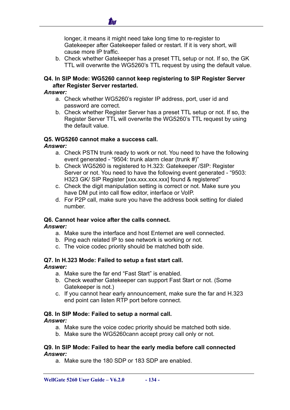 Welltech WG5260 V.6.2 User Manual | Page 134 / 137