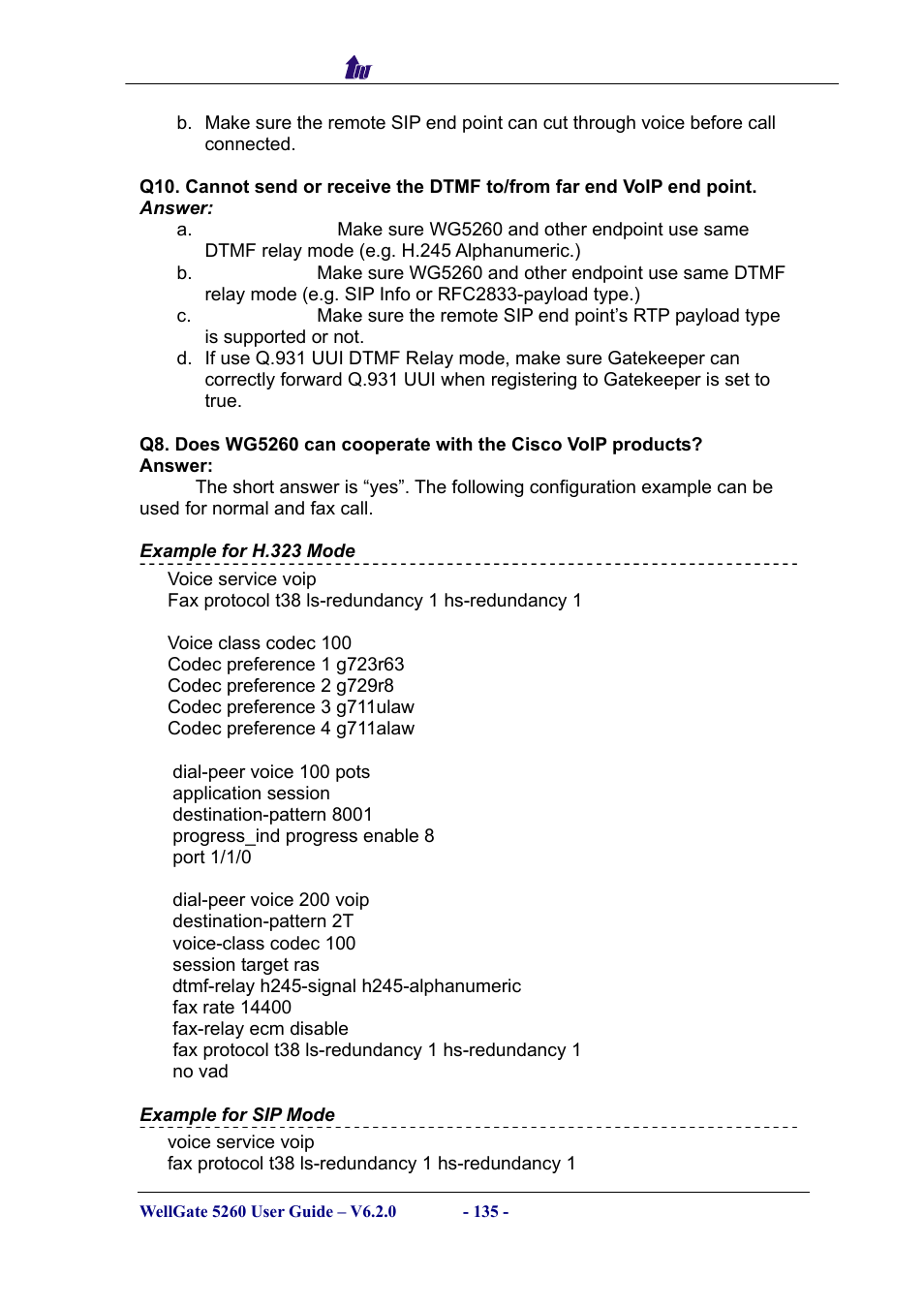 Welltech WG5260 V.6.2 User Manual | Page 135 / 137