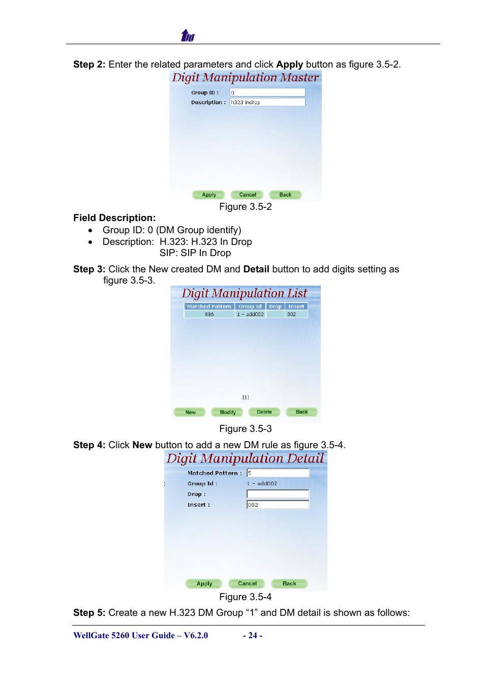 Welltech WG5260 V.6.2 User Manual | Page 24 / 137