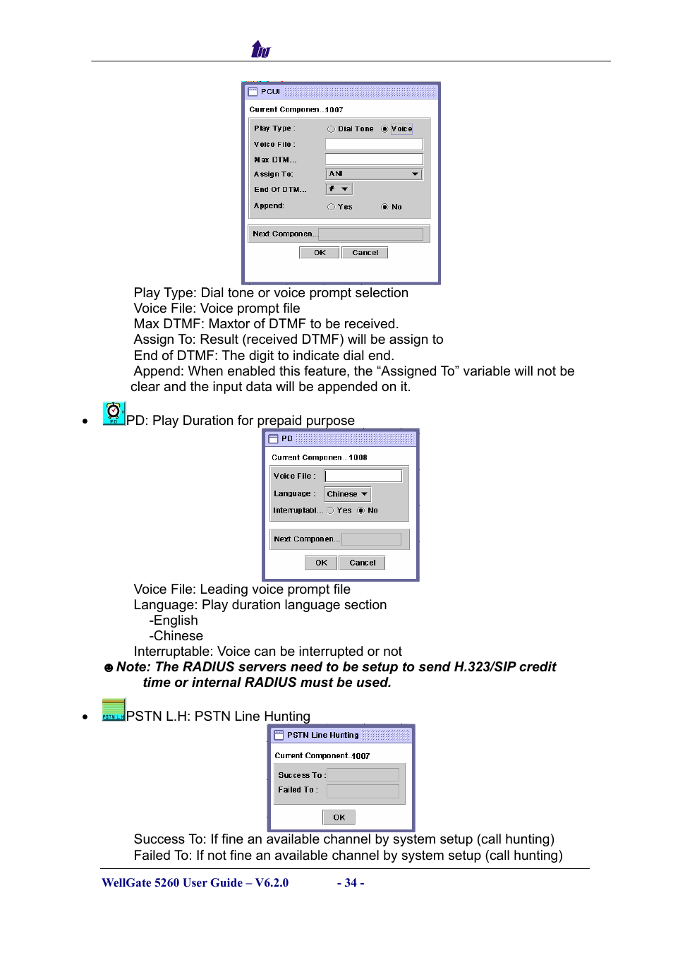 Welltech WG5260 V.6.2 User Manual | Page 34 / 137