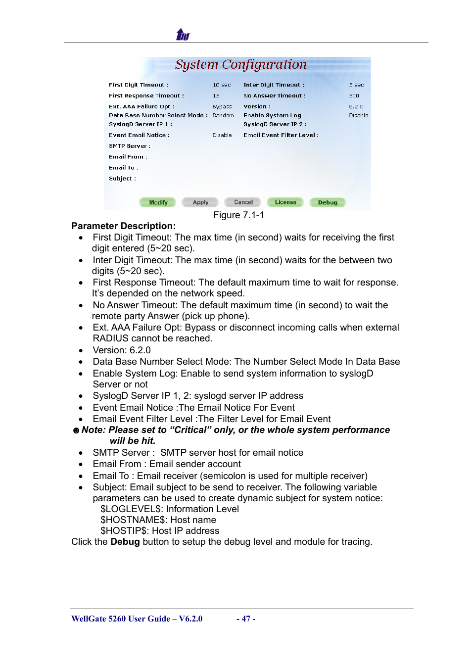 Welltech WG5260 V.6.2 User Manual | Page 47 / 137