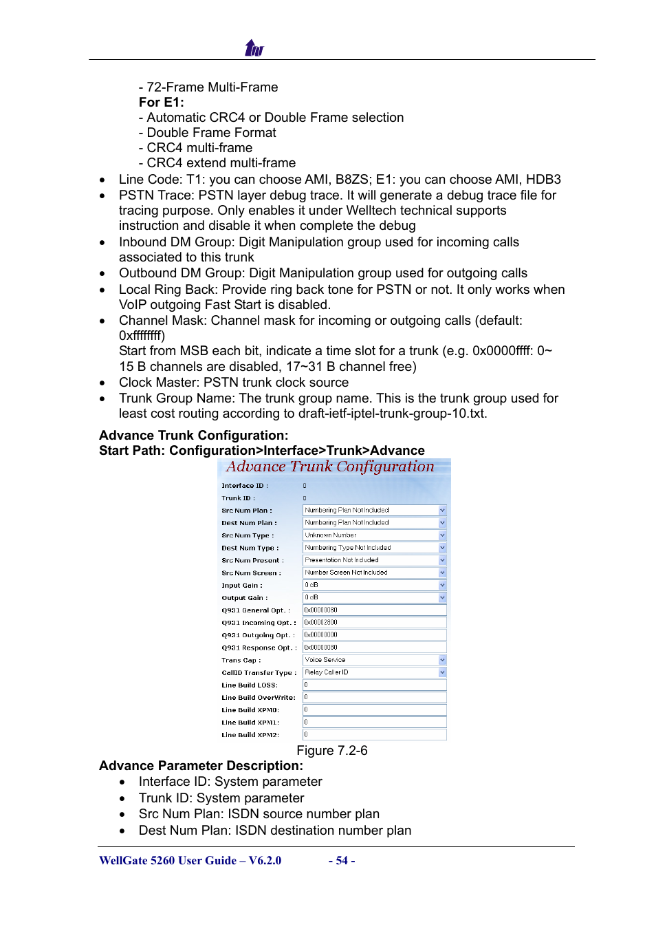 Welltech WG5260 V.6.2 User Manual | Page 54 / 137