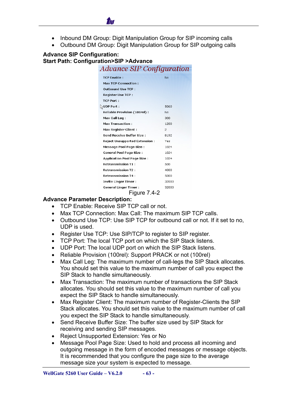 Welltech WG5260 V.6.2 User Manual | Page 63 / 137