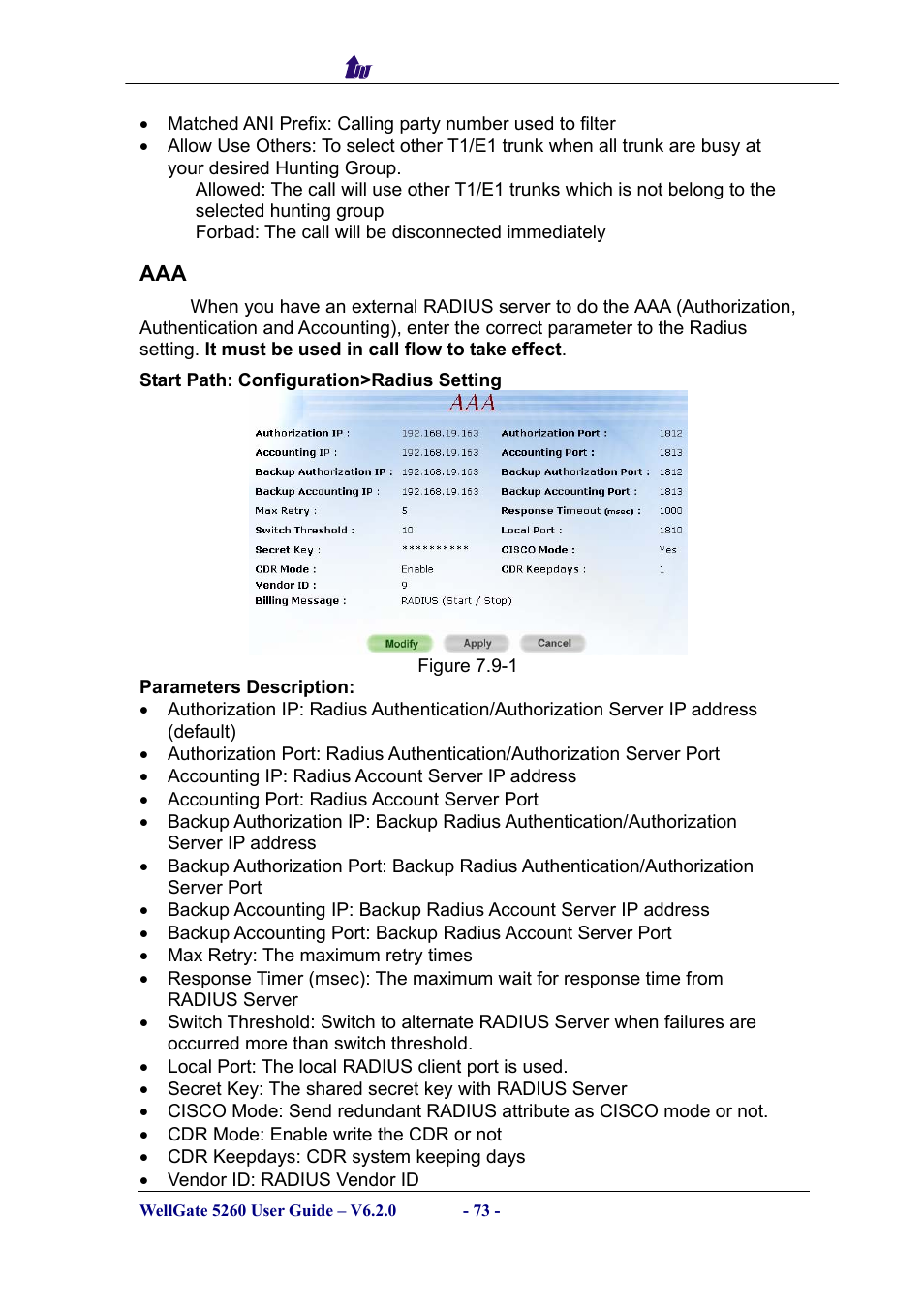Welltech WG5260 V.6.2 User Manual | Page 73 / 137