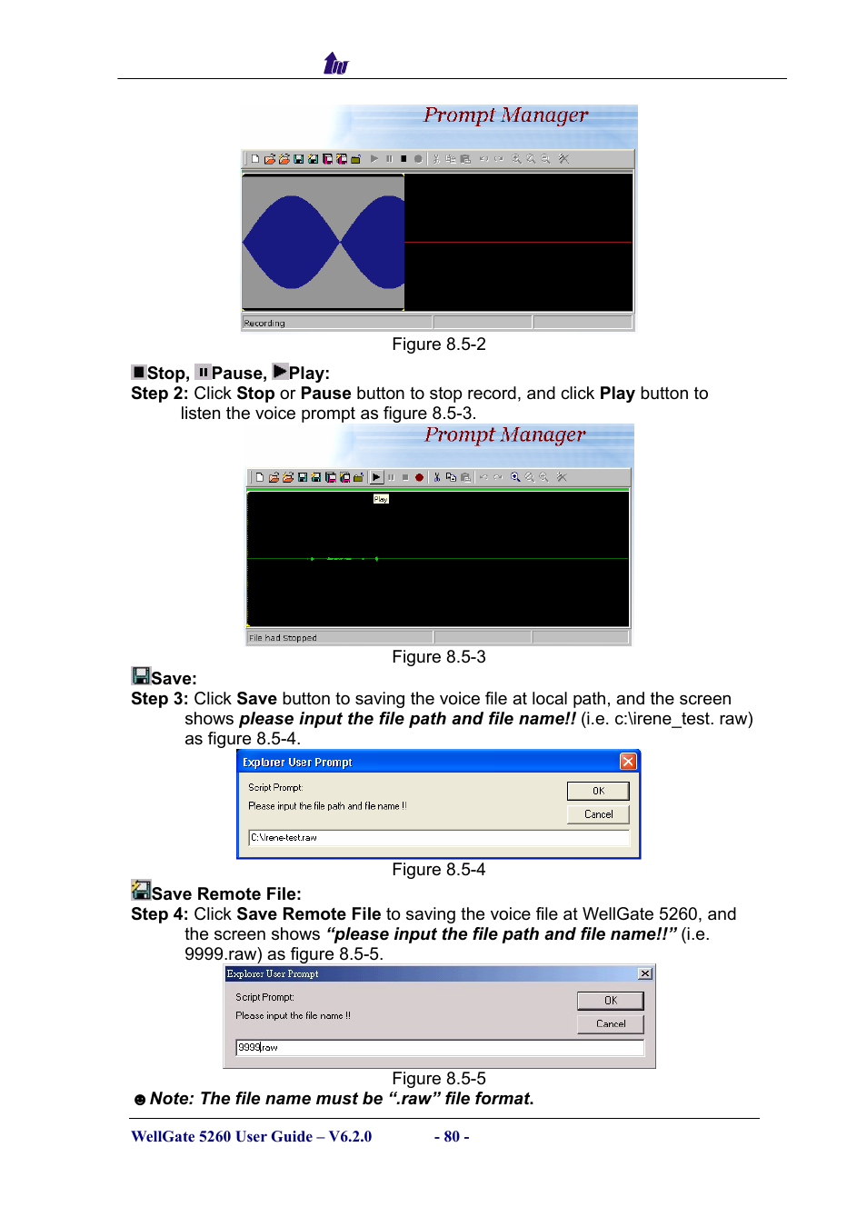 Welltech WG5260 V.6.2 User Manual | Page 80 / 137