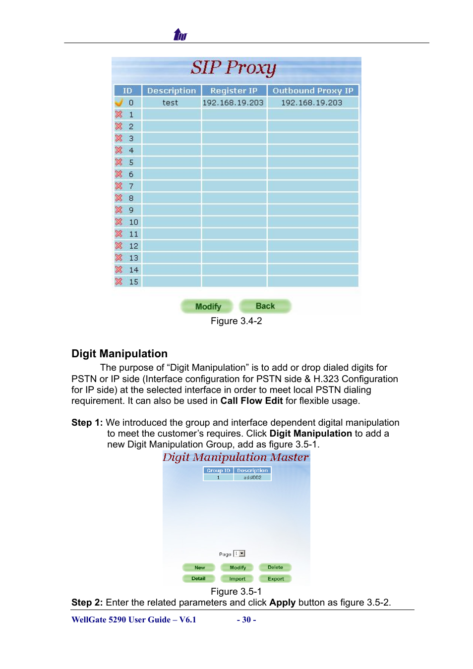Digit manipulation, Igit, Anipulation | Welltech WG5290 User Manual | Page 30 / 149