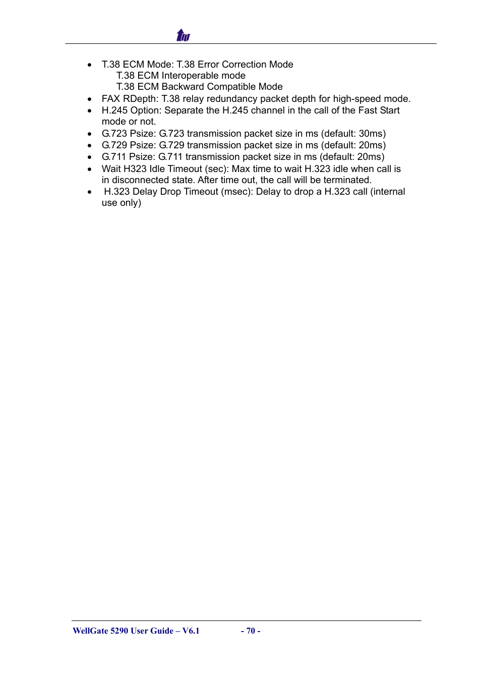 Welltech WG5290 User Manual | Page 70 / 149
