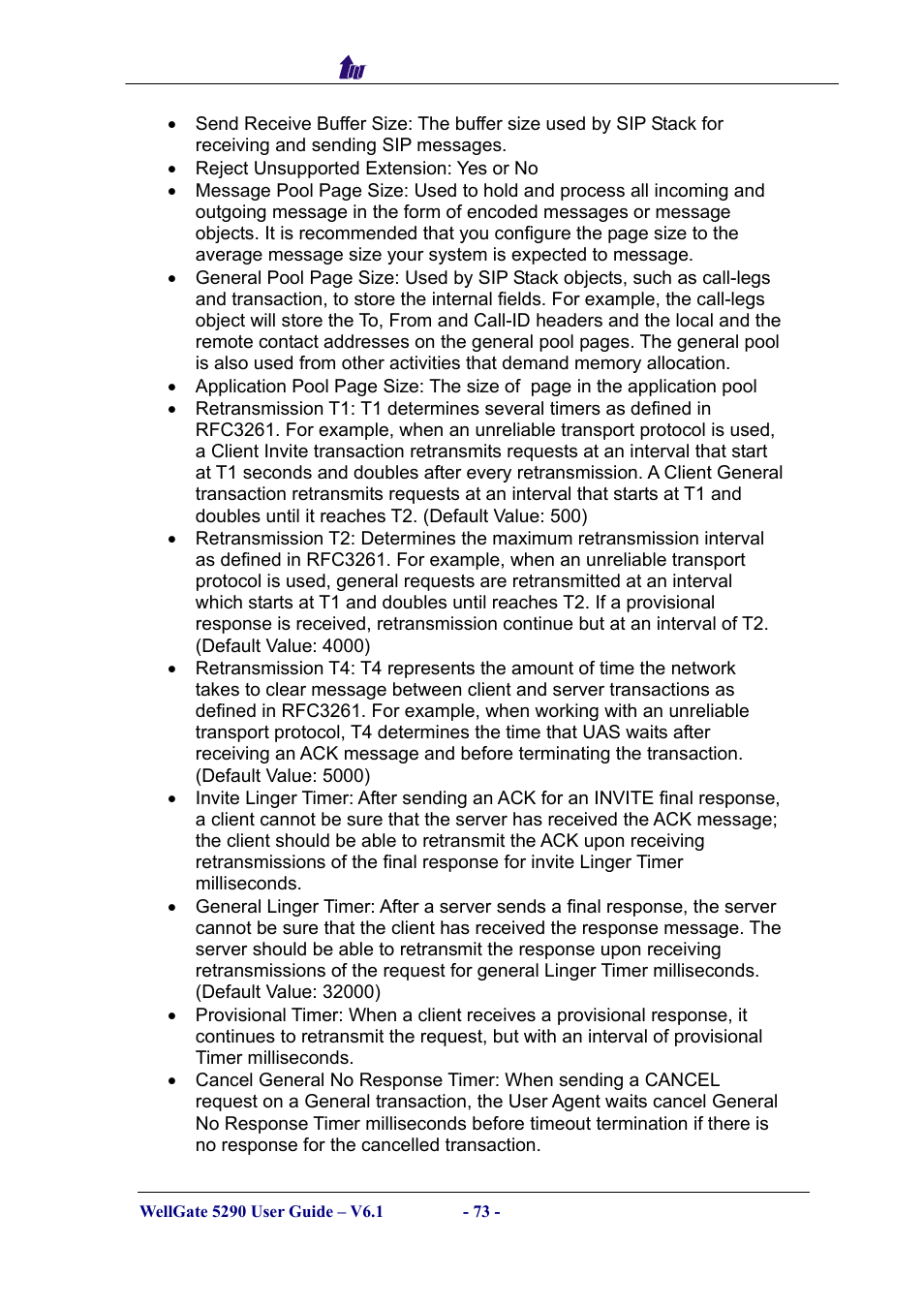 Welltech WG5290 User Manual | Page 73 / 149