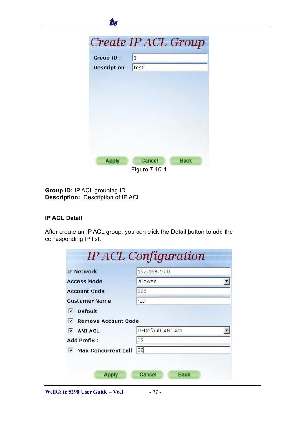 Welltech WG5290 User Manual | Page 77 / 149