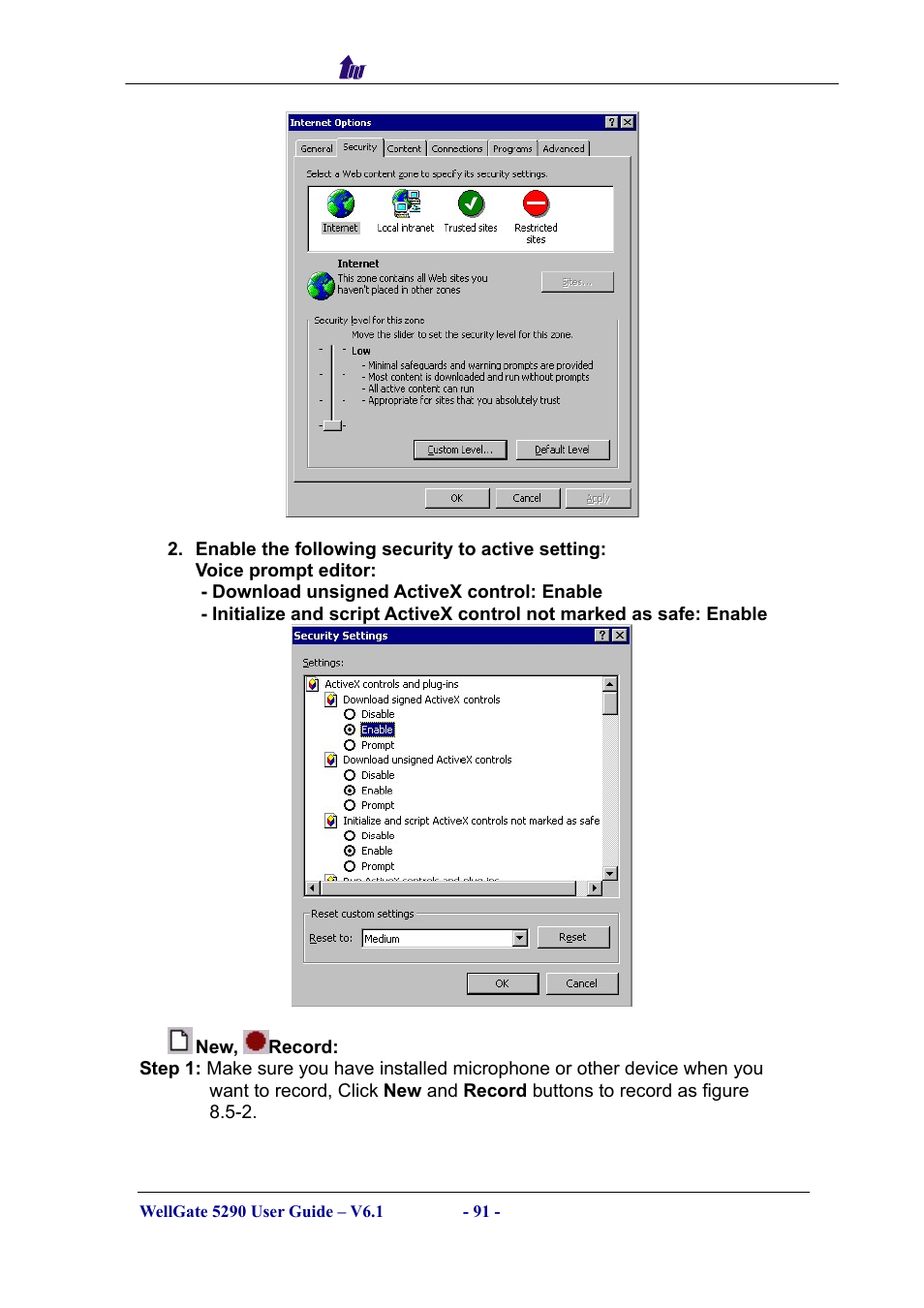 Welltech WG5290 User Manual | Page 91 / 149