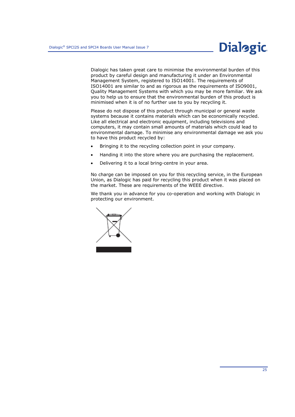 Welltech SPCI2S Boards User Manual | Page 25 / 37
