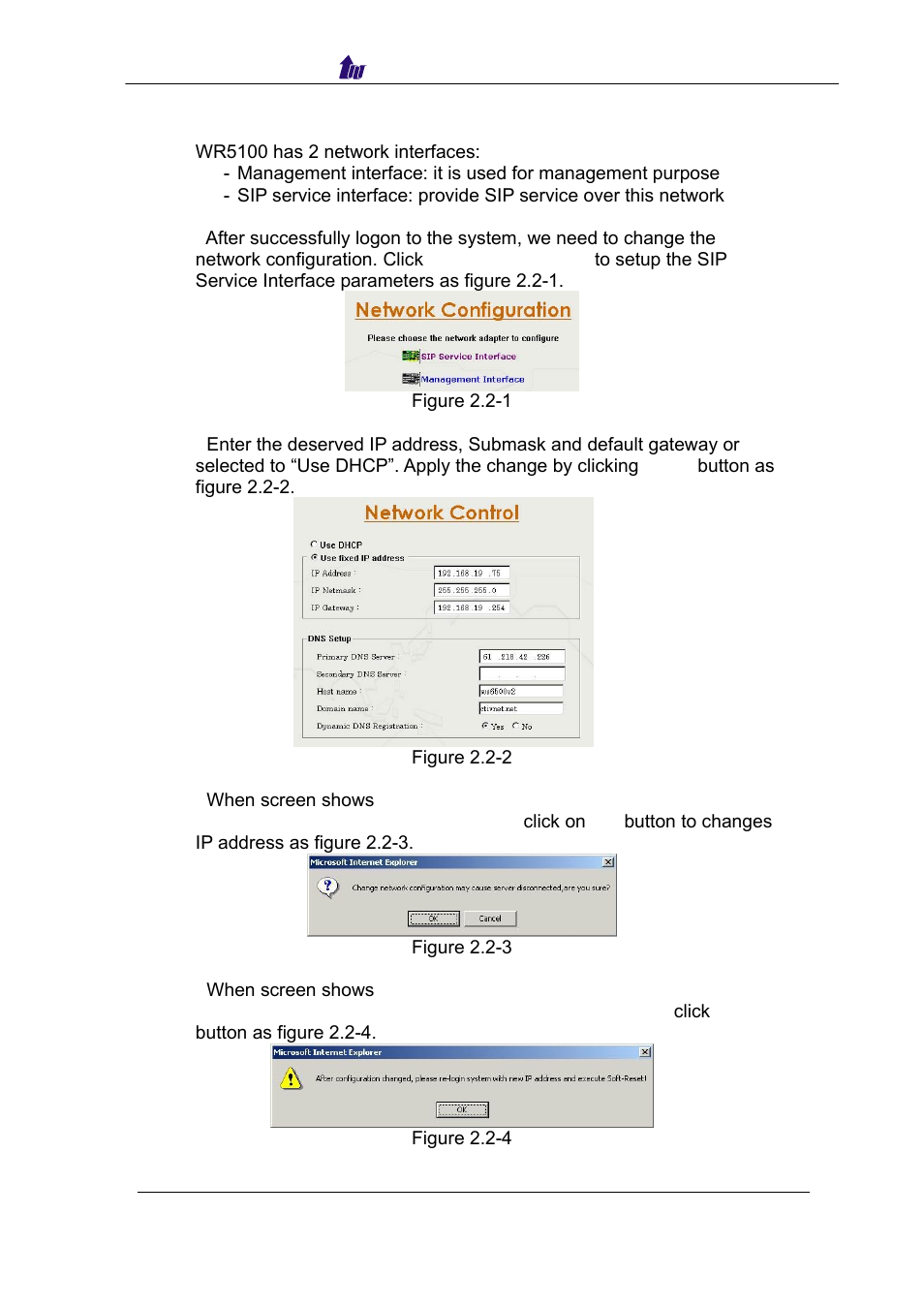 Network | Welltech WR5100 V.1.0 User Manual | Page 7 / 33