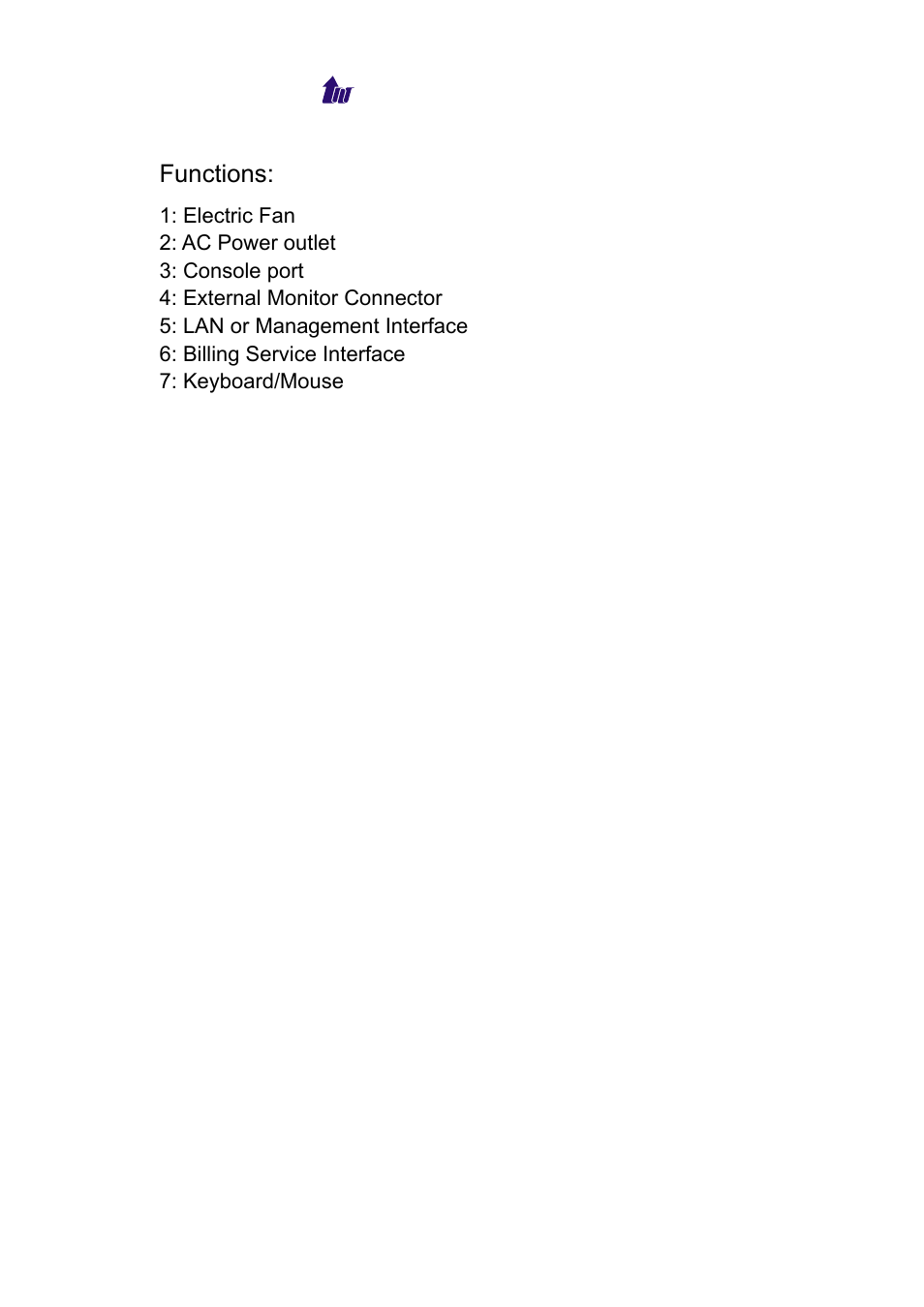 Functions | Welltech WeIIBilling 6600 V.1.5 User Manual | Page 10 / 136