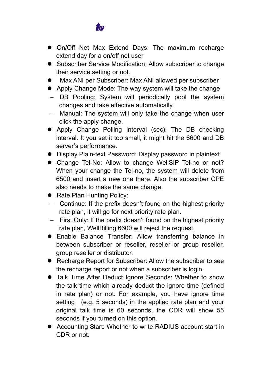 Welltech WeIIBilling 6600 V.1.5 User Manual | Page 18 / 136