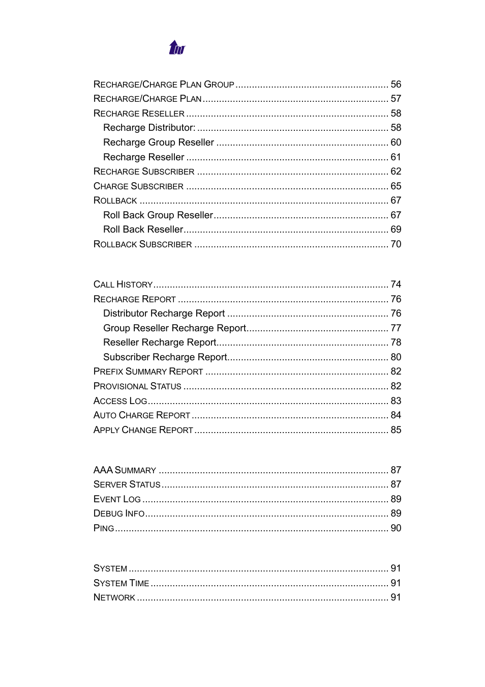 Welltech computer co., ltd | Welltech WeIIBilling 6600 V.1.5 User Manual | Page 3 / 136