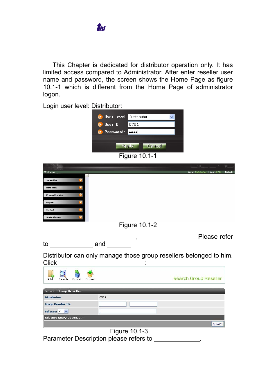 Chapter 10 distributor operation | Welltech WS 6600 V.2.0 User Manual | Page 119 / 161