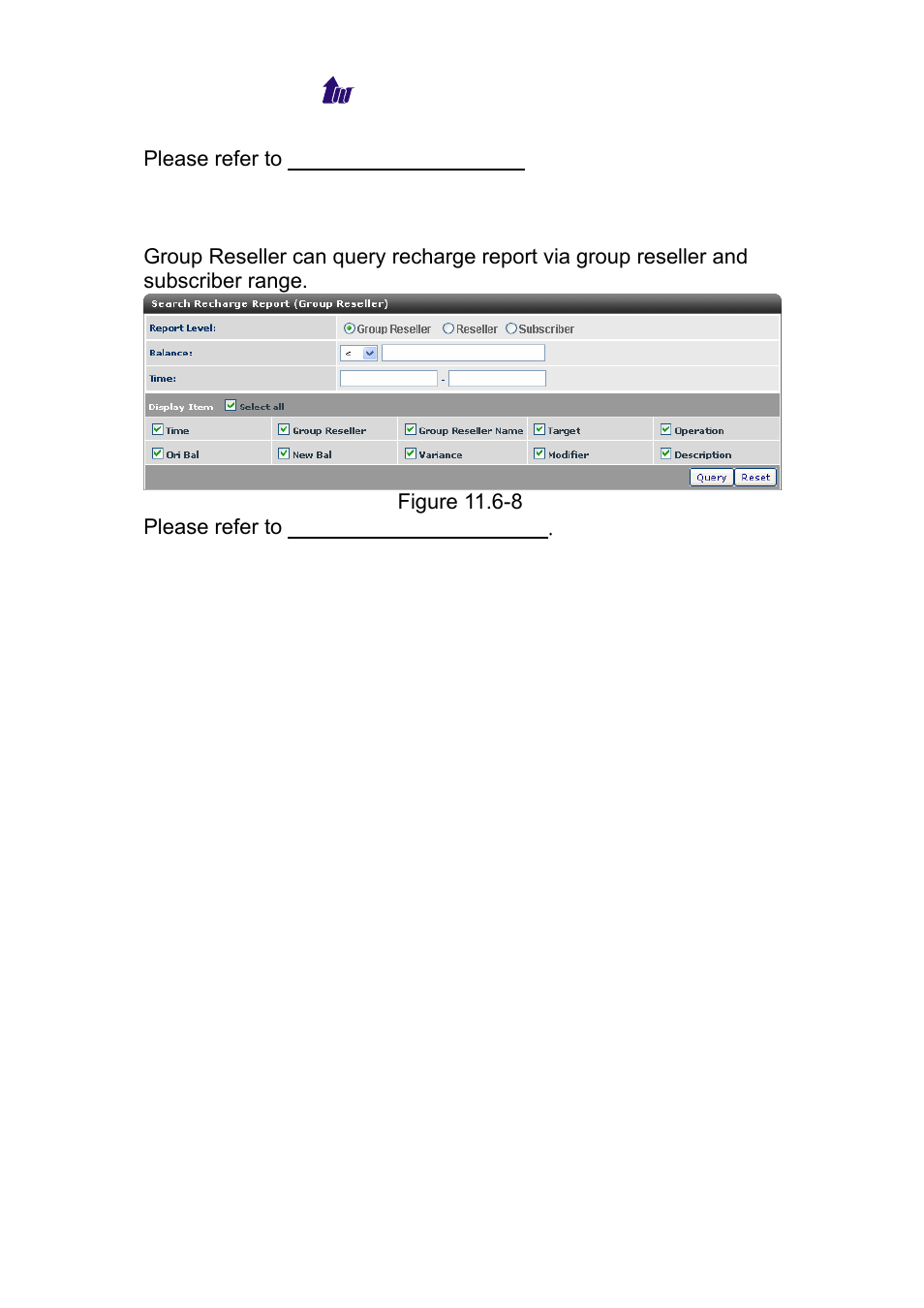 Recharge report | Welltech WS 6600 V.2.0 User Manual | Page 136 / 161