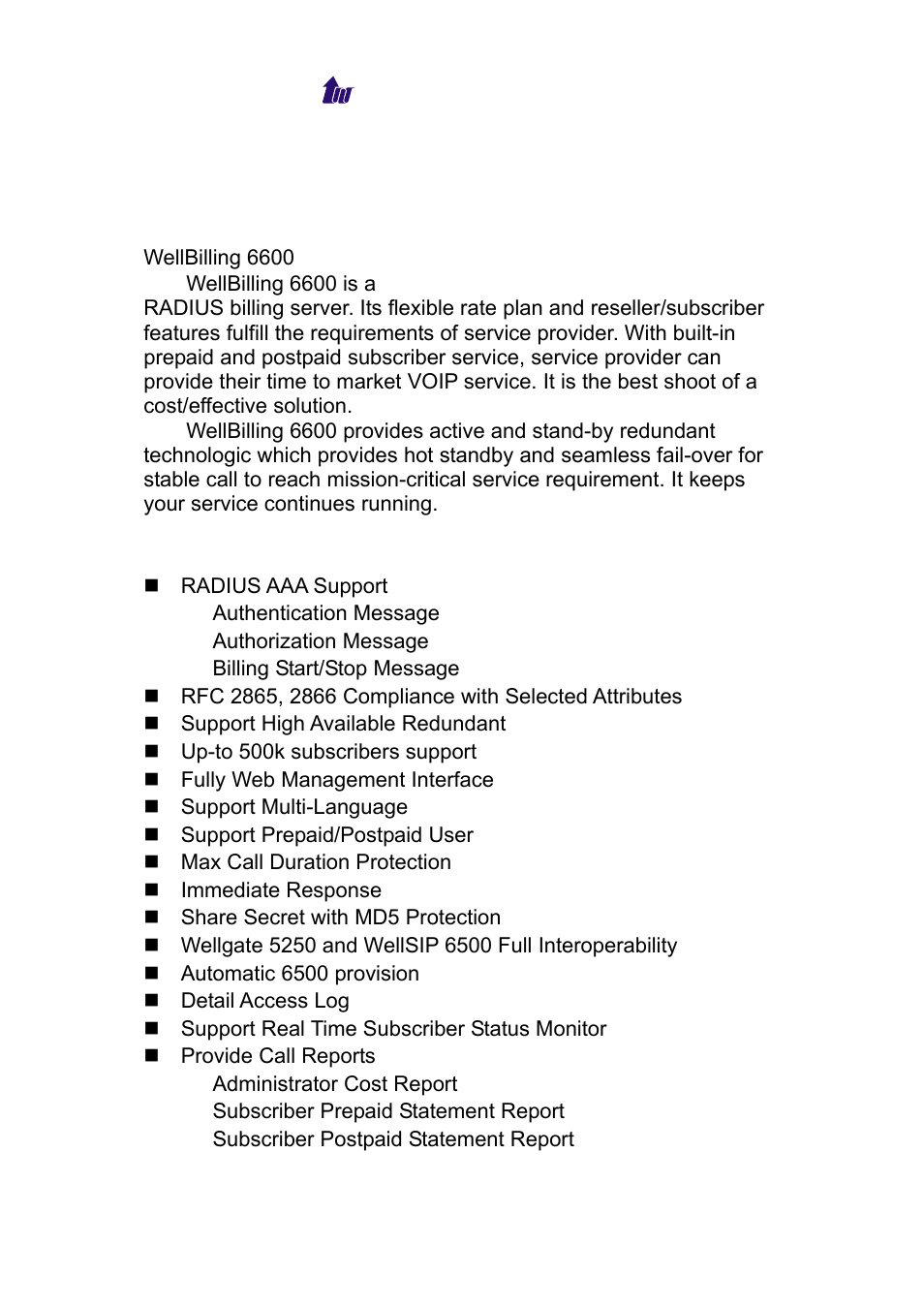 Chapter 1 wellbilling 6600 introduction, System description, Ystem | Escription | Welltech WS 6600 V.2.0 User Manual | Page 7 / 161