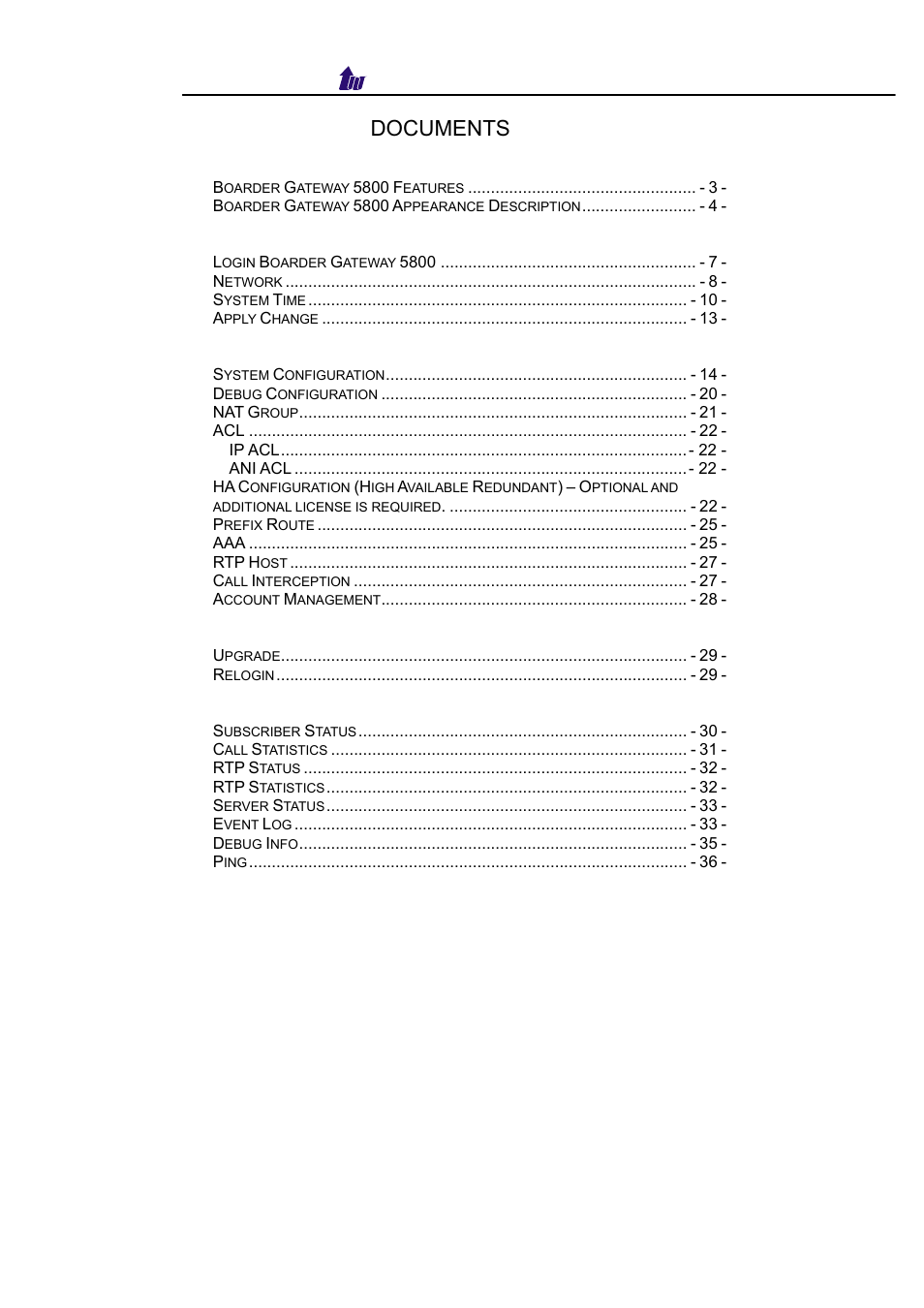 Documents, Welltech computer co., ltd | Welltech WellBG 5800 V.1.3 User Manual | Page 2 / 50