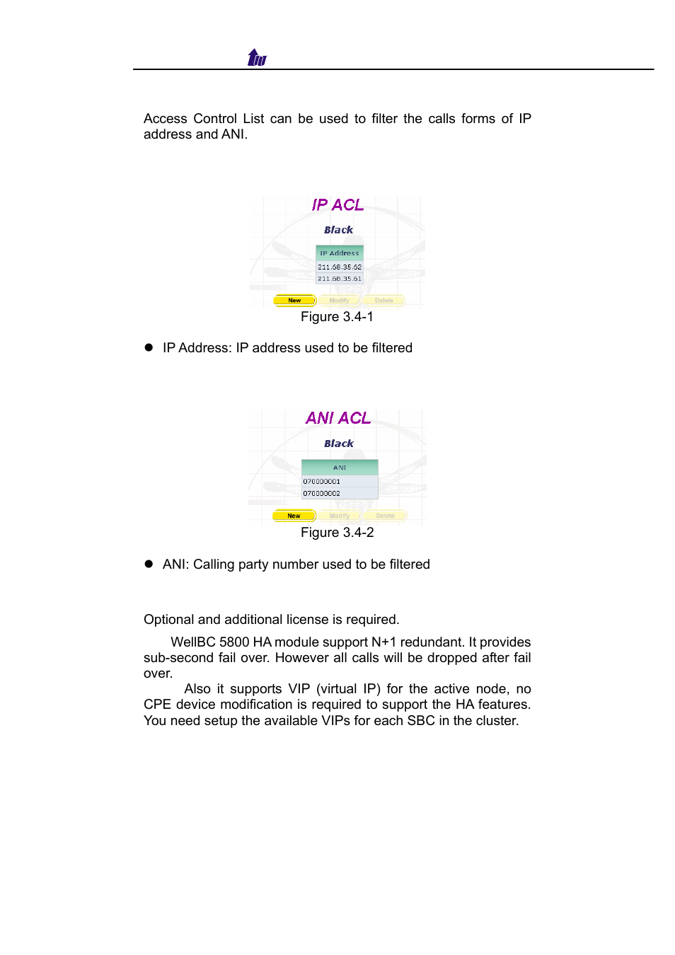 Ha configuration (high available redundant) | Welltech WellBG 5800 V.1.3 User Manual | Page 22 / 50